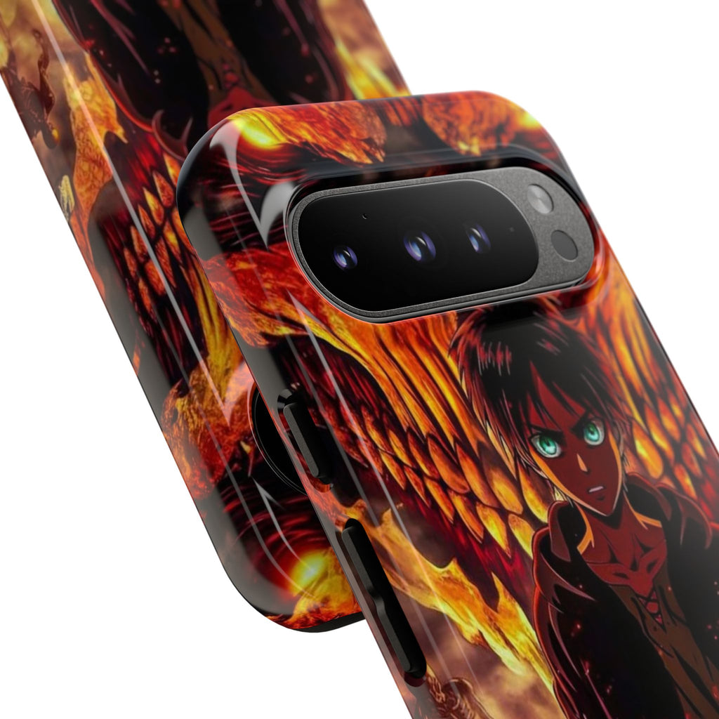 Eren Yeager Phone Case — Tough Cases Anime Protective Cover
