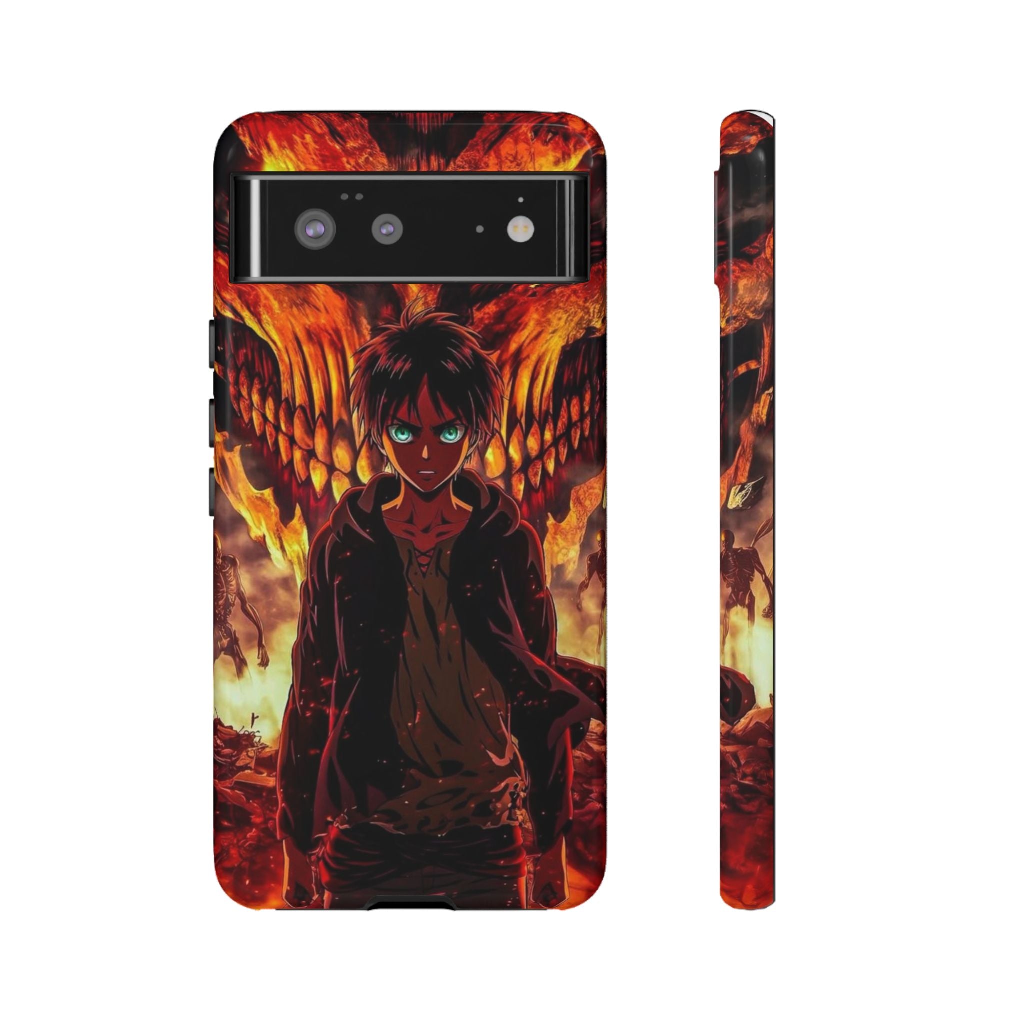 Eren Yeager Phone Case — Tough Cases Anime Protective Cover