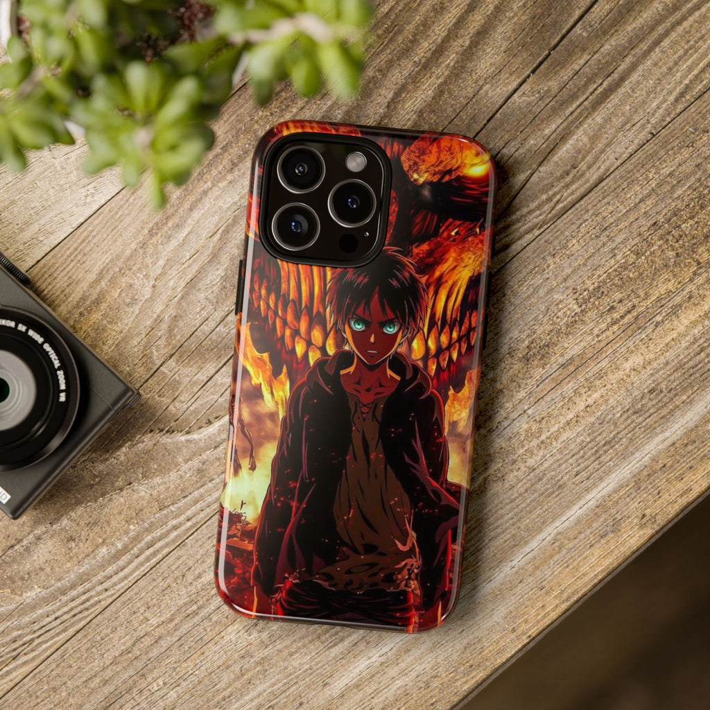 Eren Yeager Phone Case — Tough Cases Anime Protective Cover