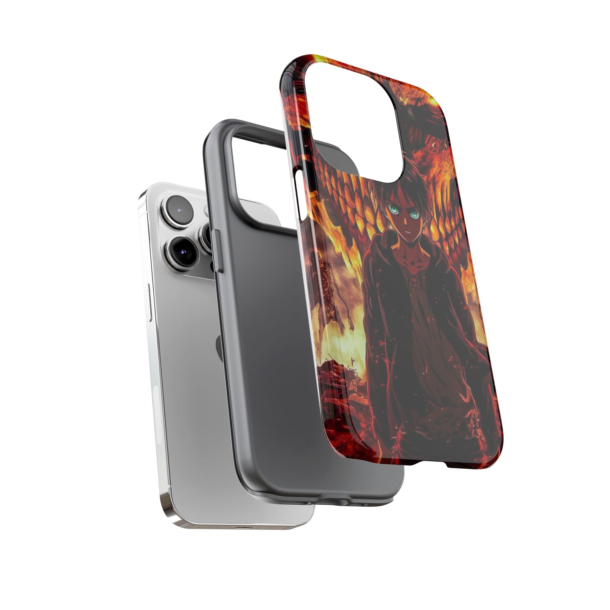 Eren Yeager Phone Case — Tough Cases Anime Protective Cover