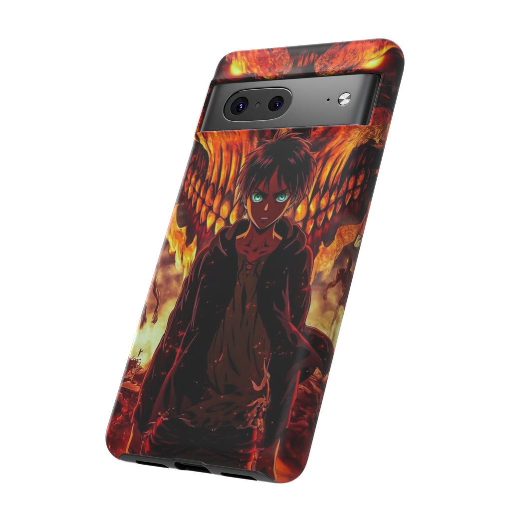 Eren Yeager Phone Case — Tough Cases Anime Protective Cover