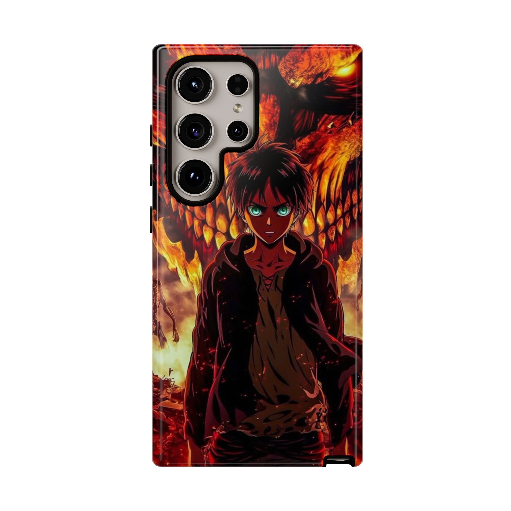 Eren Yeager Phone Case — Tough Cases Anime Protective Cover