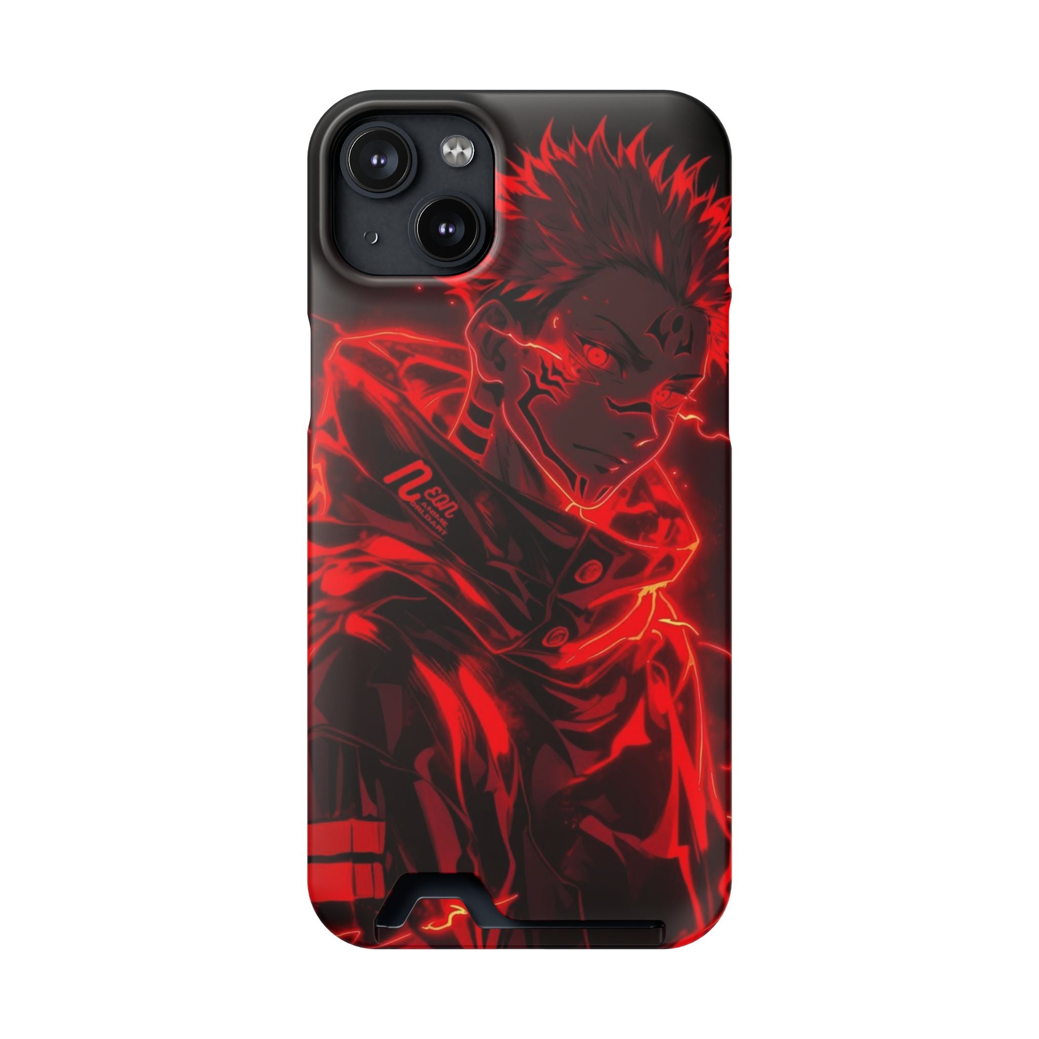 Phone Case With Card Holder Animie style