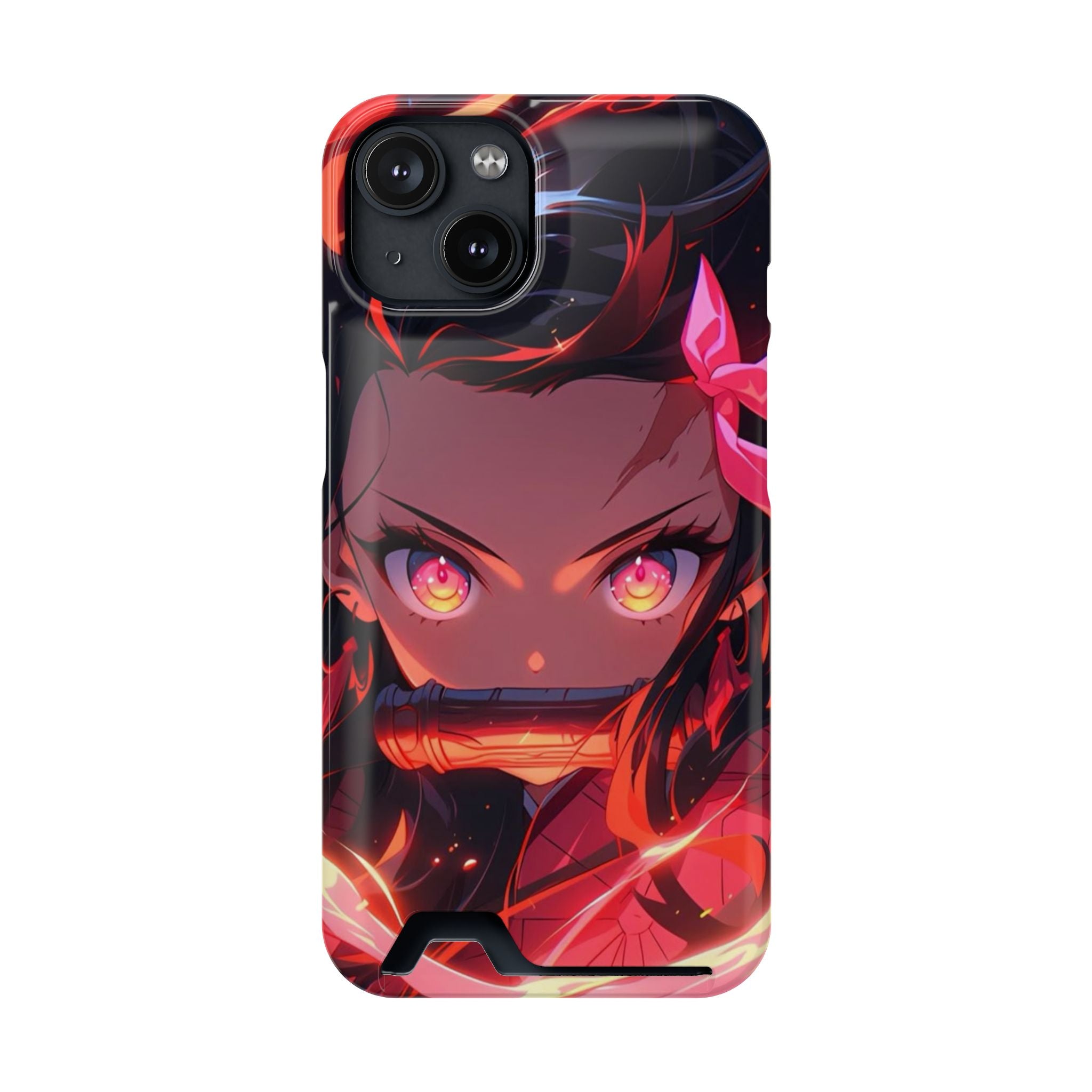 Anime Phone Case with Card Holder