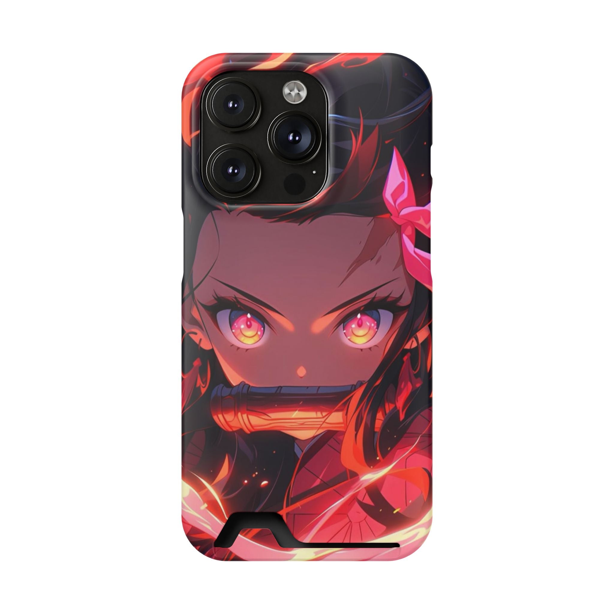Anime Phone Case with Card Holder