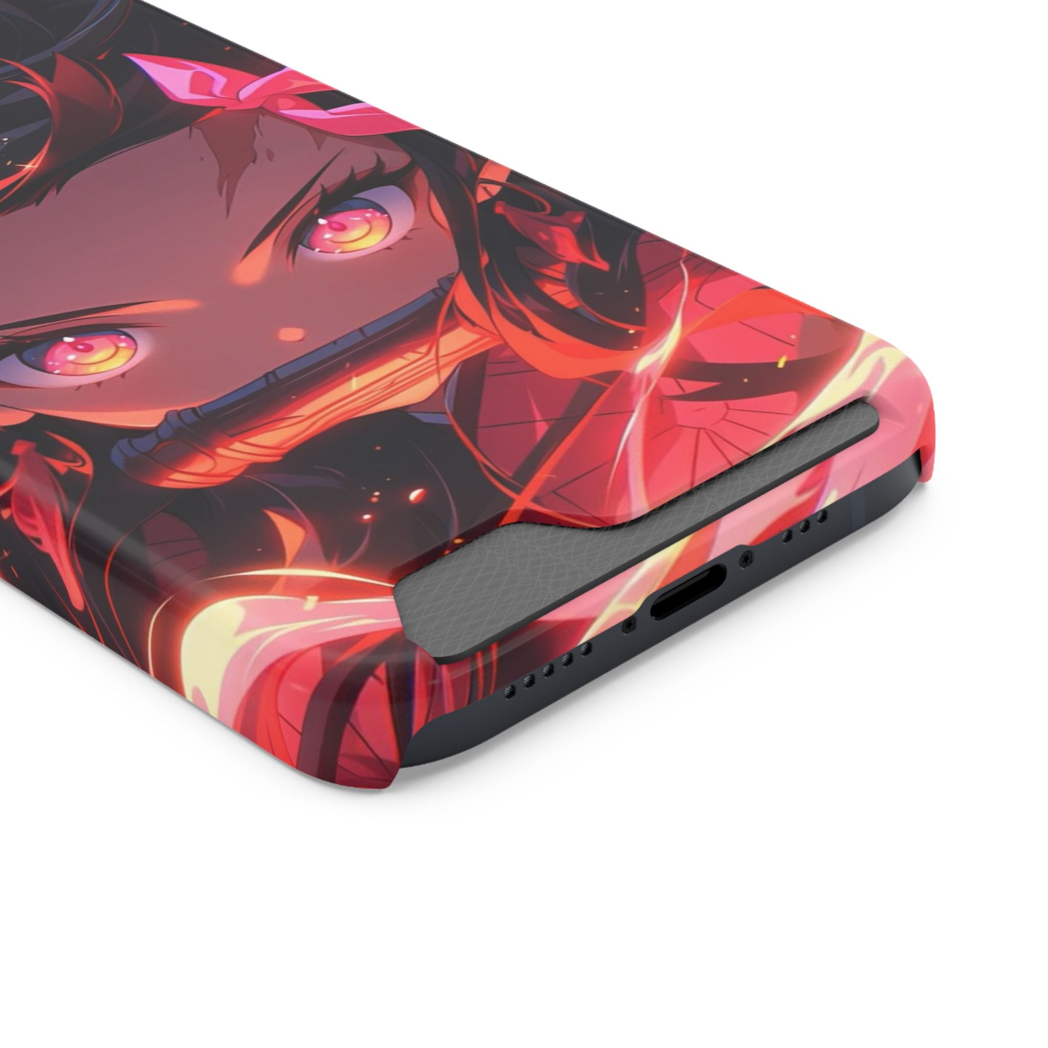 Anime Phone Case with Card Holder