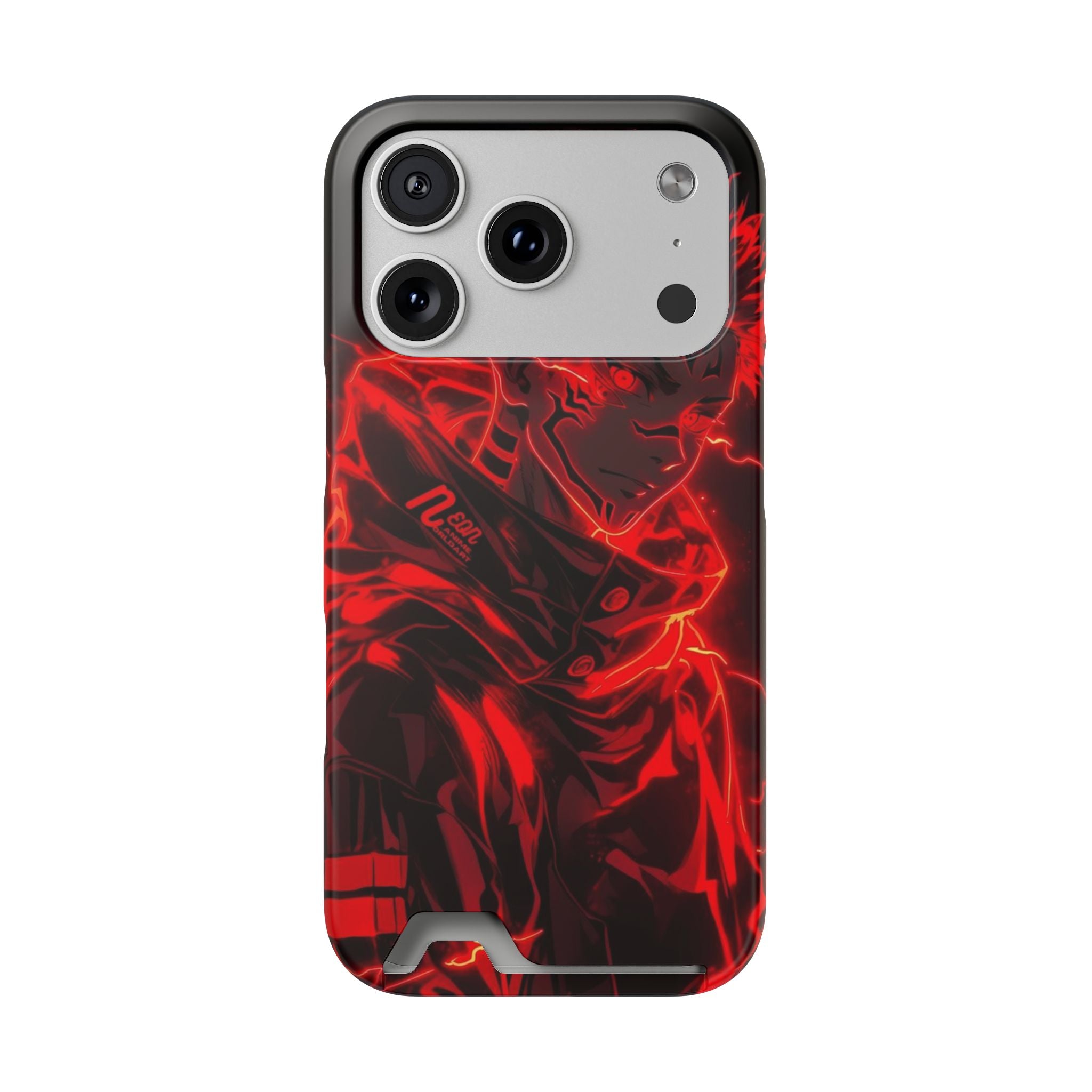 Phone Case With Card Holder Animie style