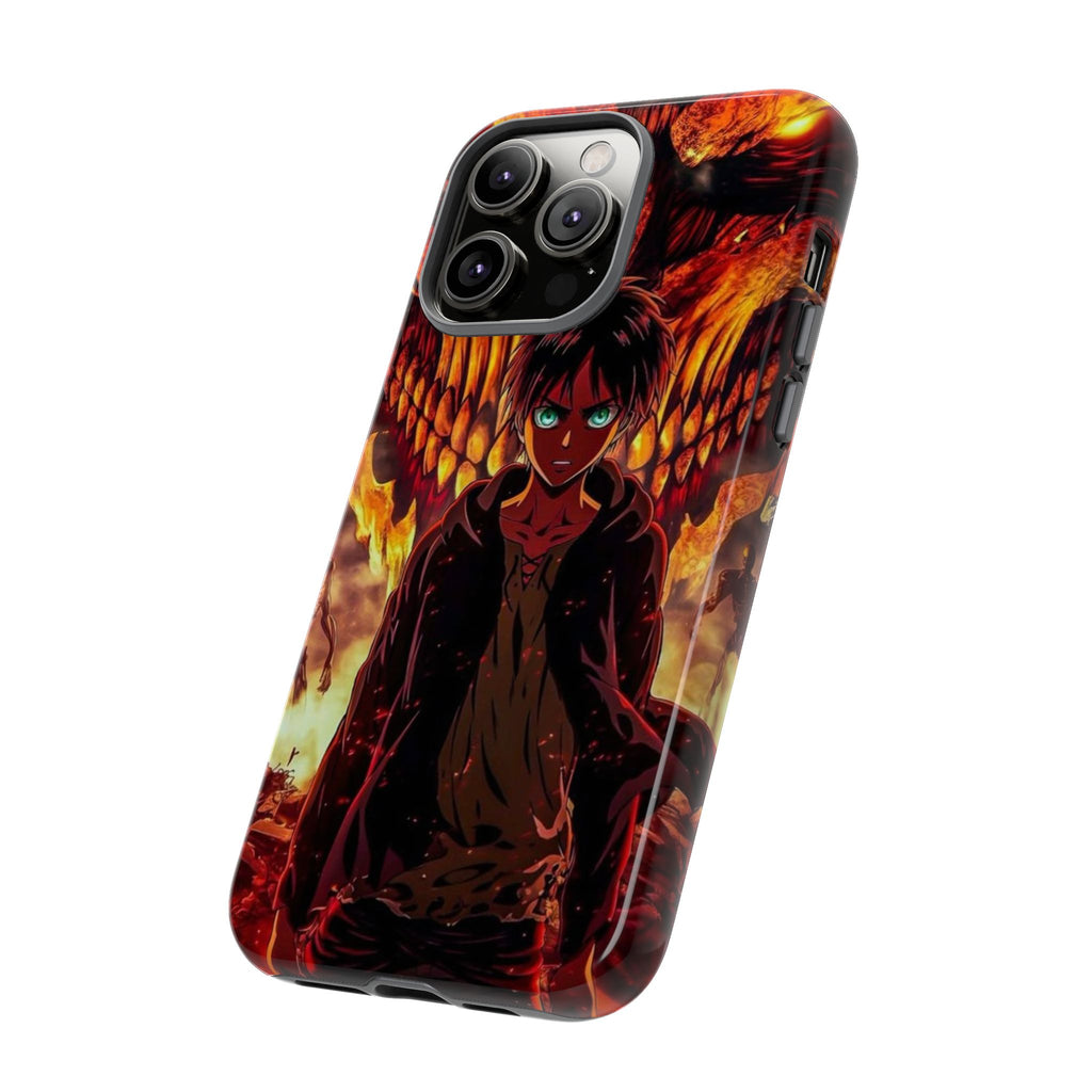 Eren Yeager Phone Case — Tough Cases Anime Protective Cover