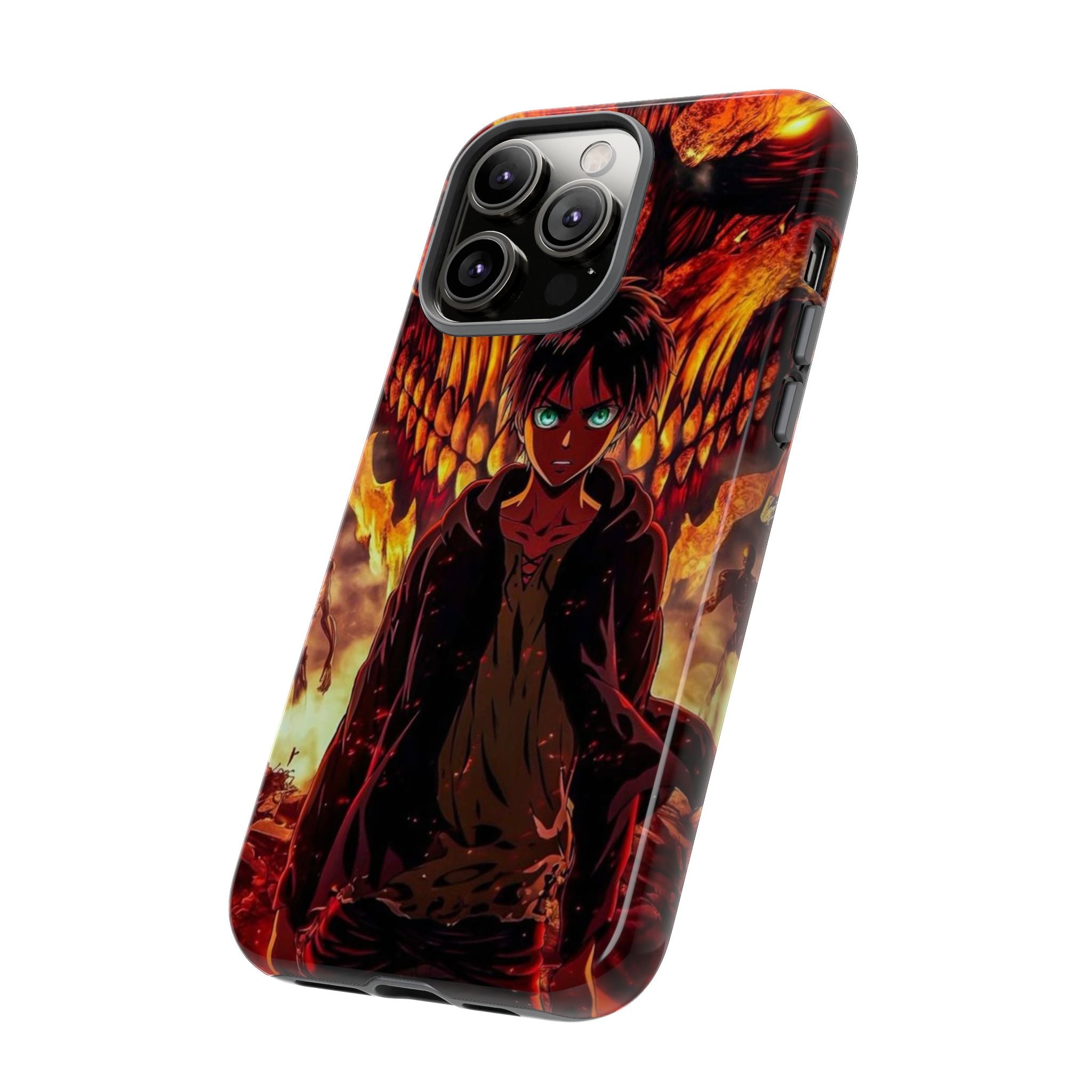 Eren Yeager Phone Case — Tough Cases Anime Protective Cover