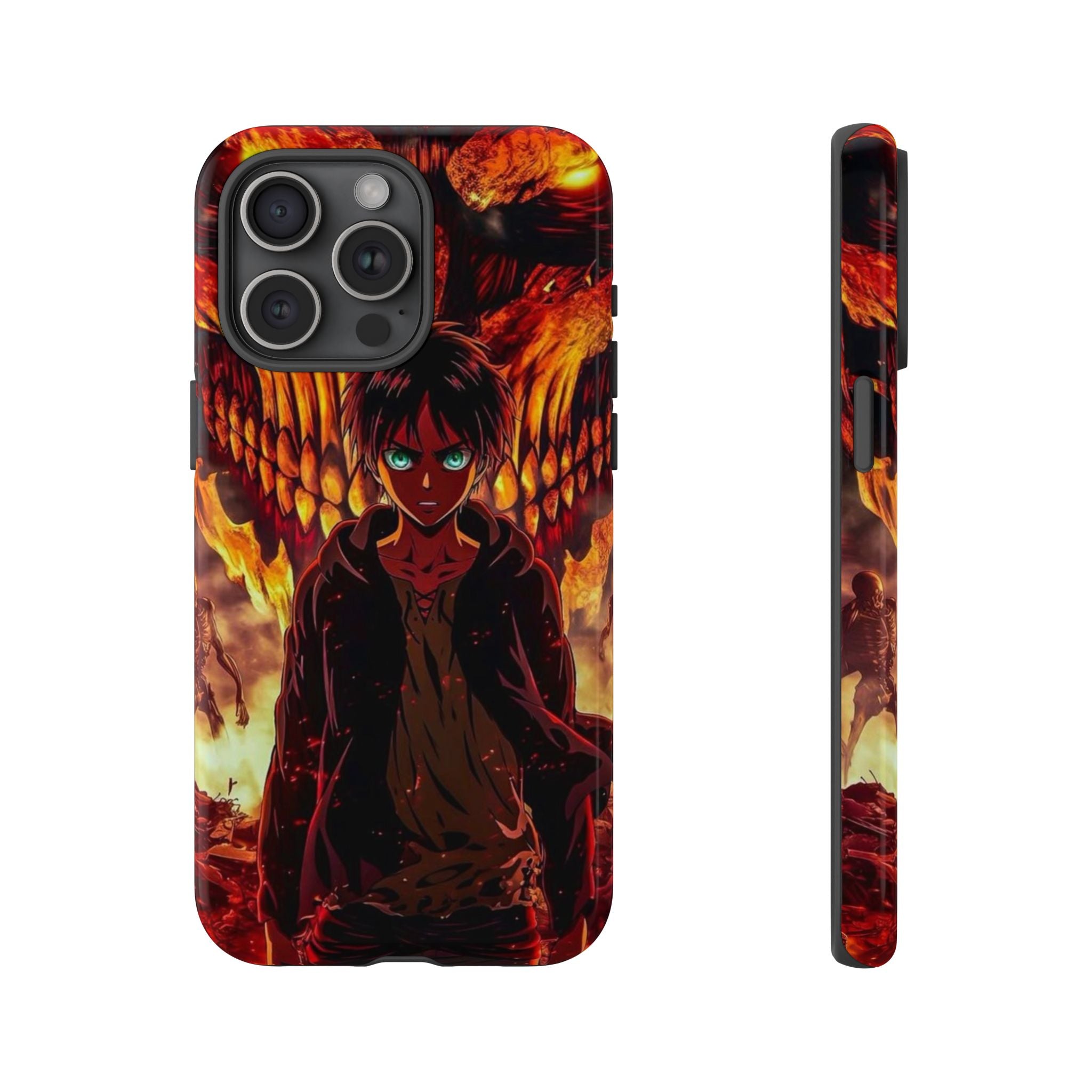 Eren Yeager Phone Case — Tough Cases Anime Protective Cover