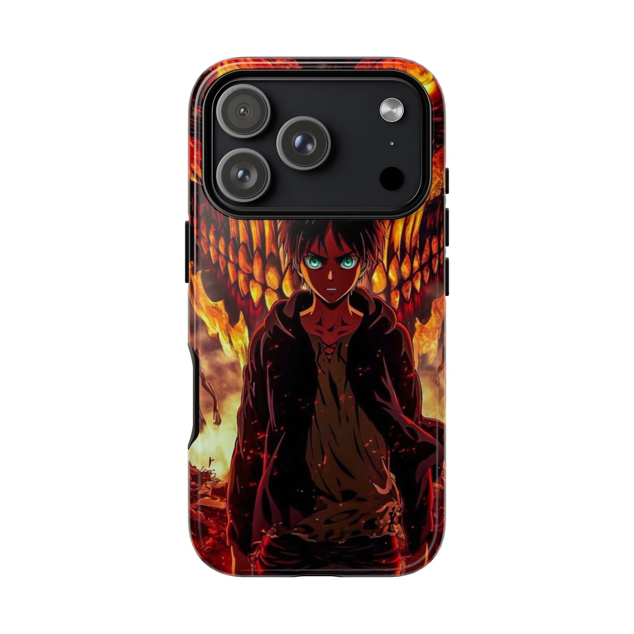 Eren Yeager Phone Case — Tough Cases Anime Protective Cover