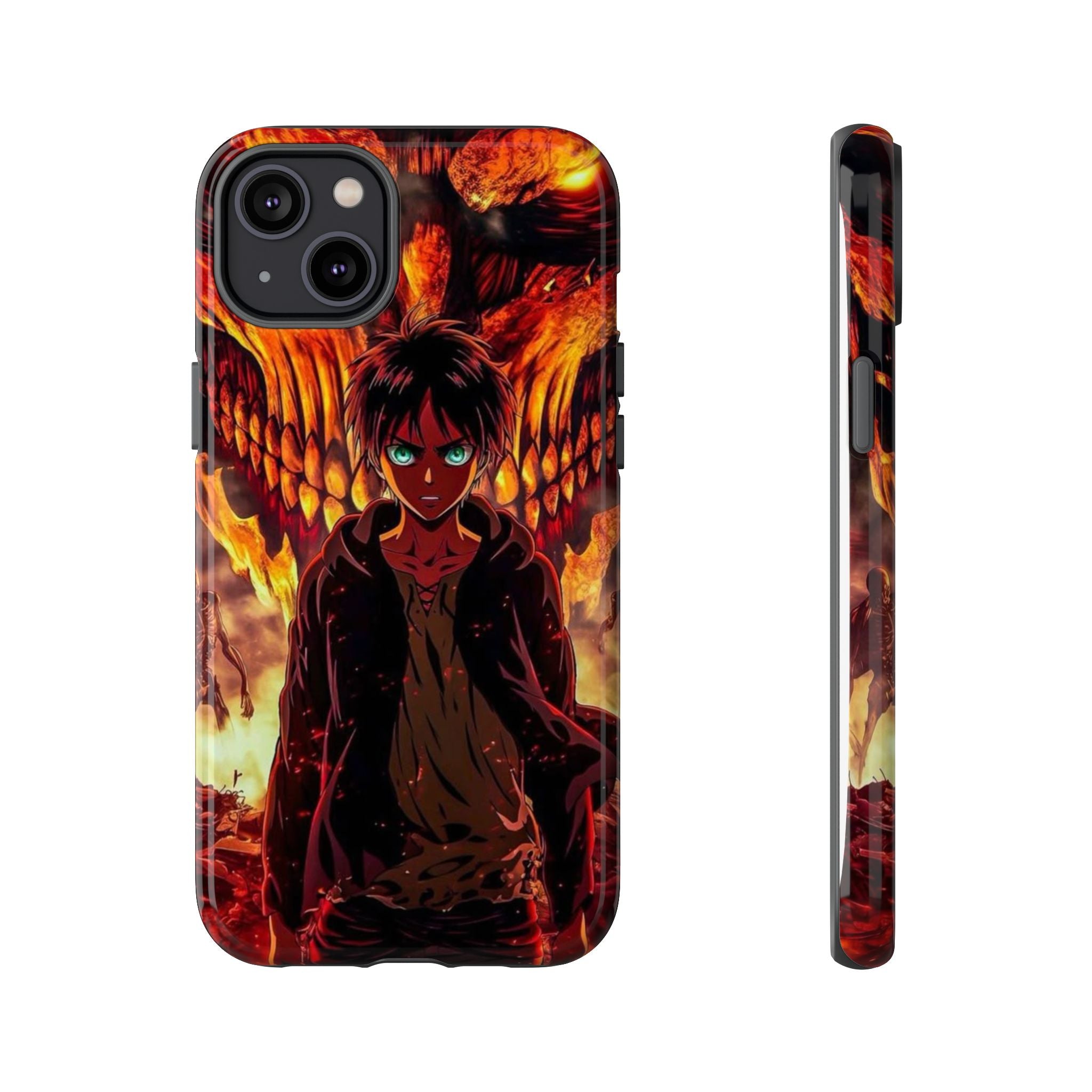 Eren Yeager Phone Case — Tough Cases Anime Protective Cover