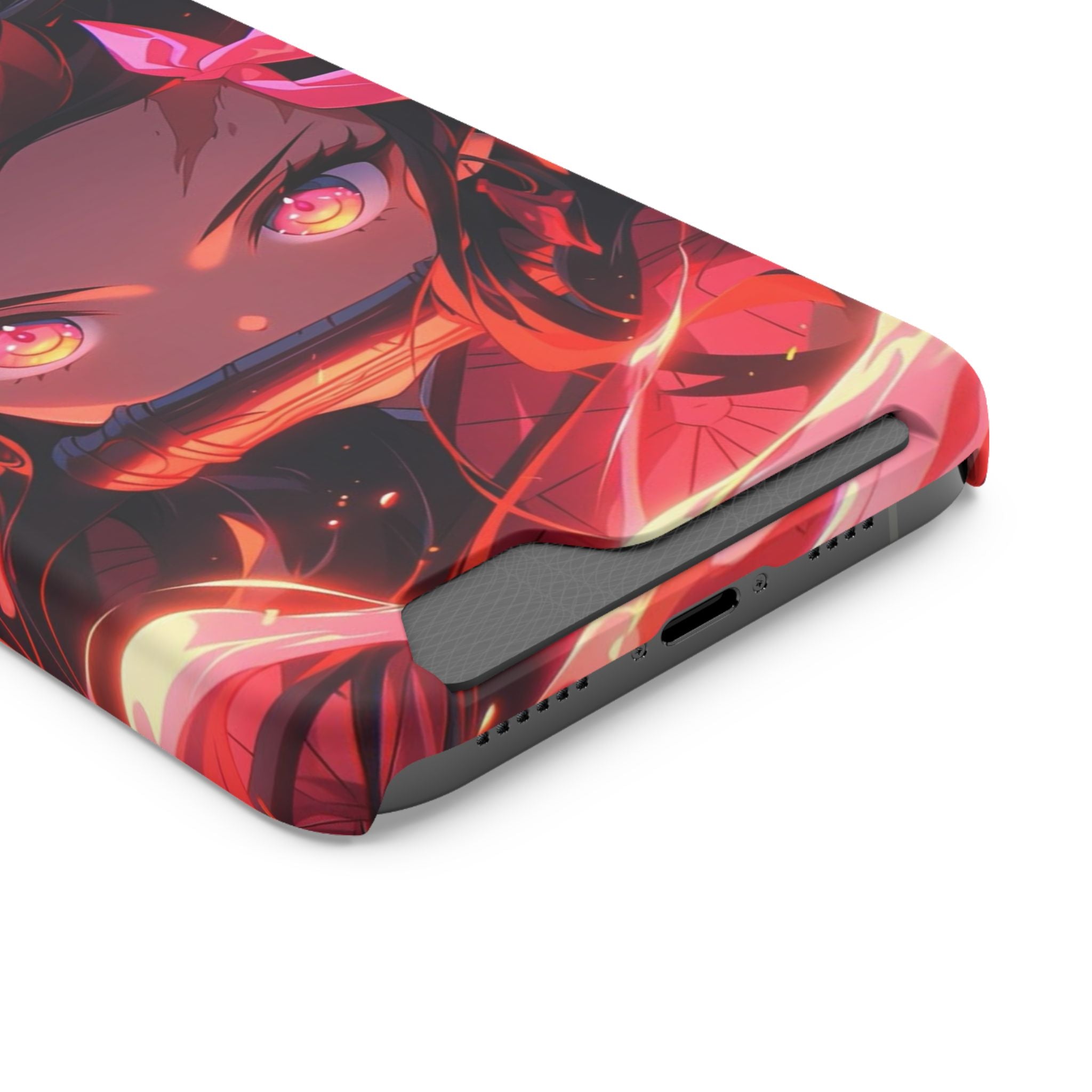 Anime Phone Case with Card Holder