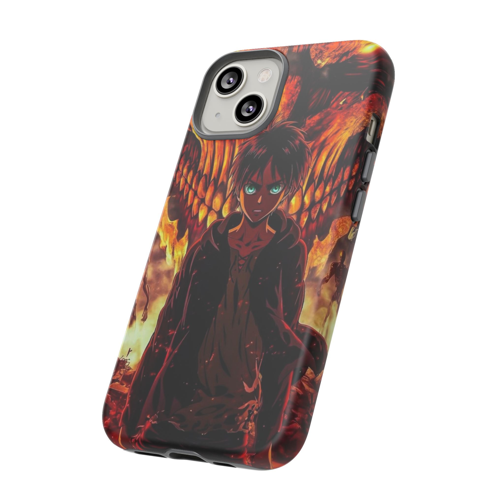 Eren Yeager Phone Case — Tough Cases Anime Protective Cover