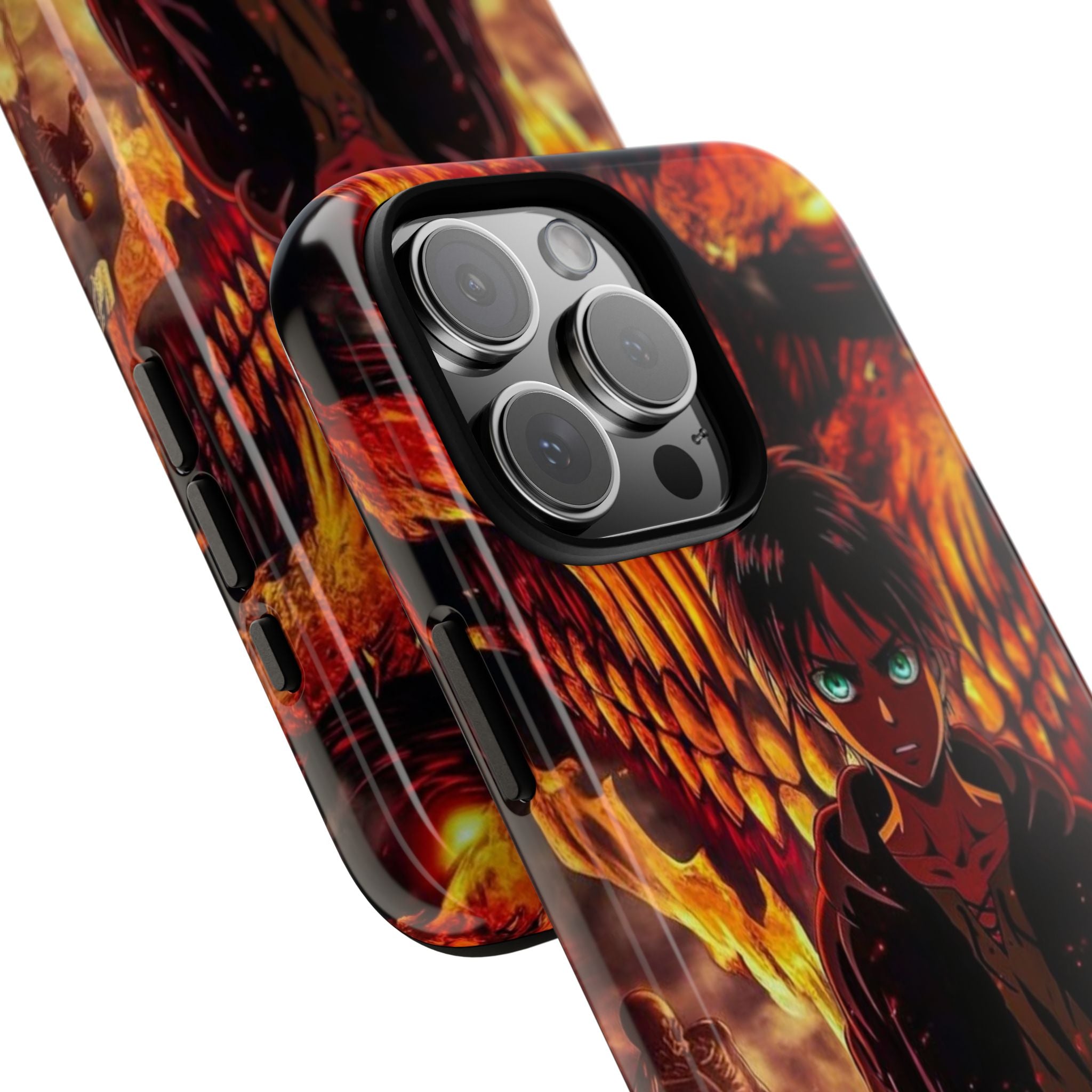 Eren Yeager Phone Case — Tough Cases Anime Protective Cover