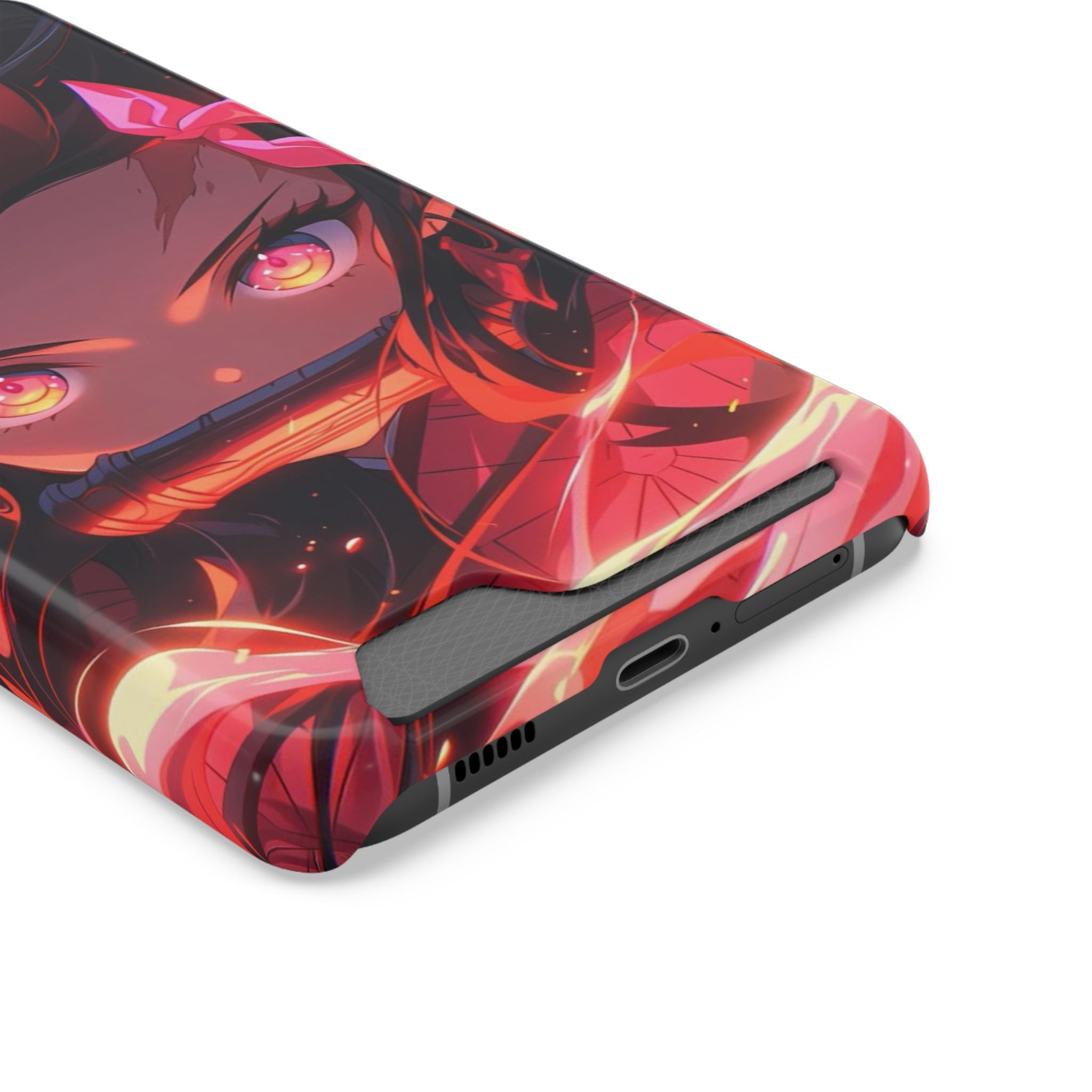 Anime Phone Case with Card Holder