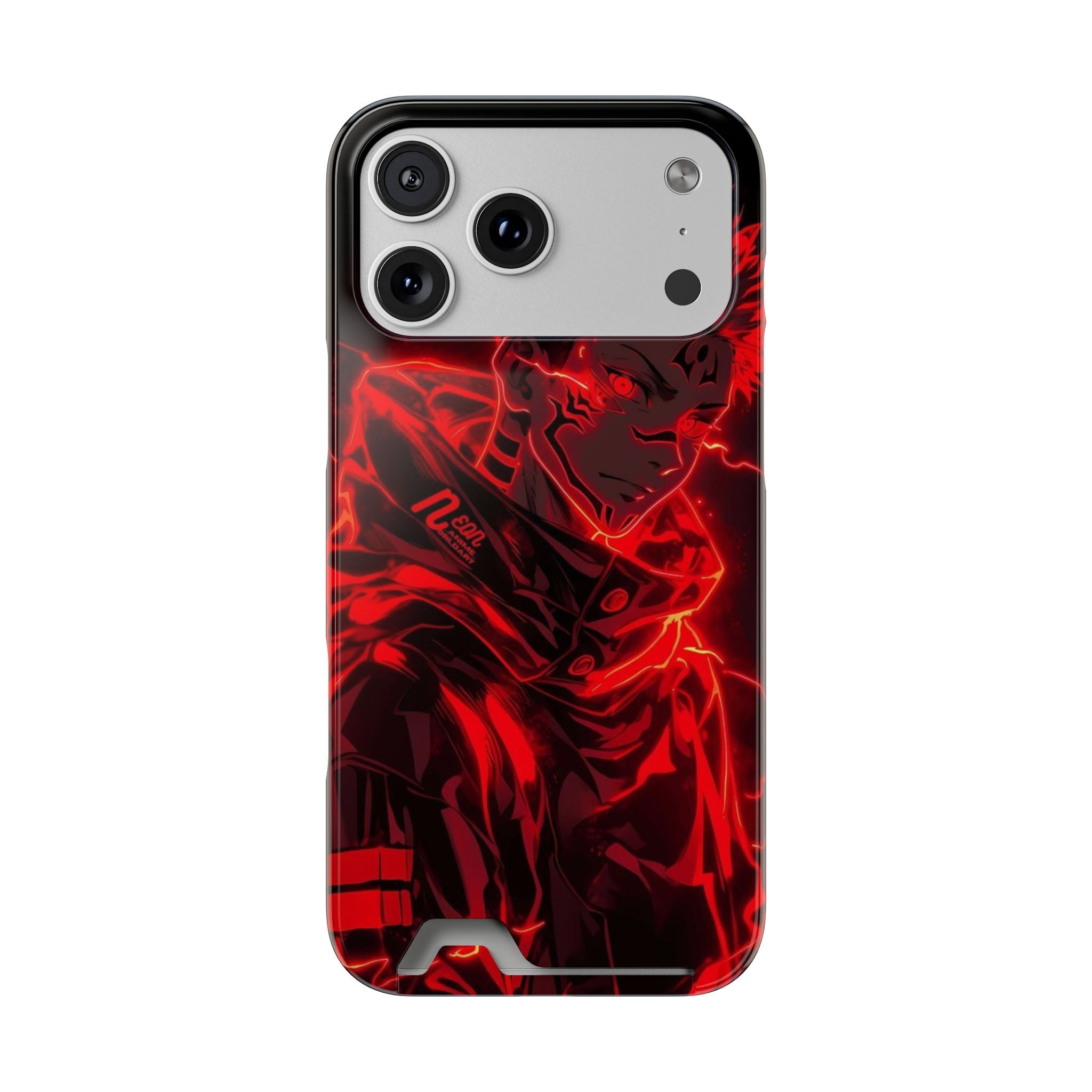 Phone Case With Card Holder Animie style
