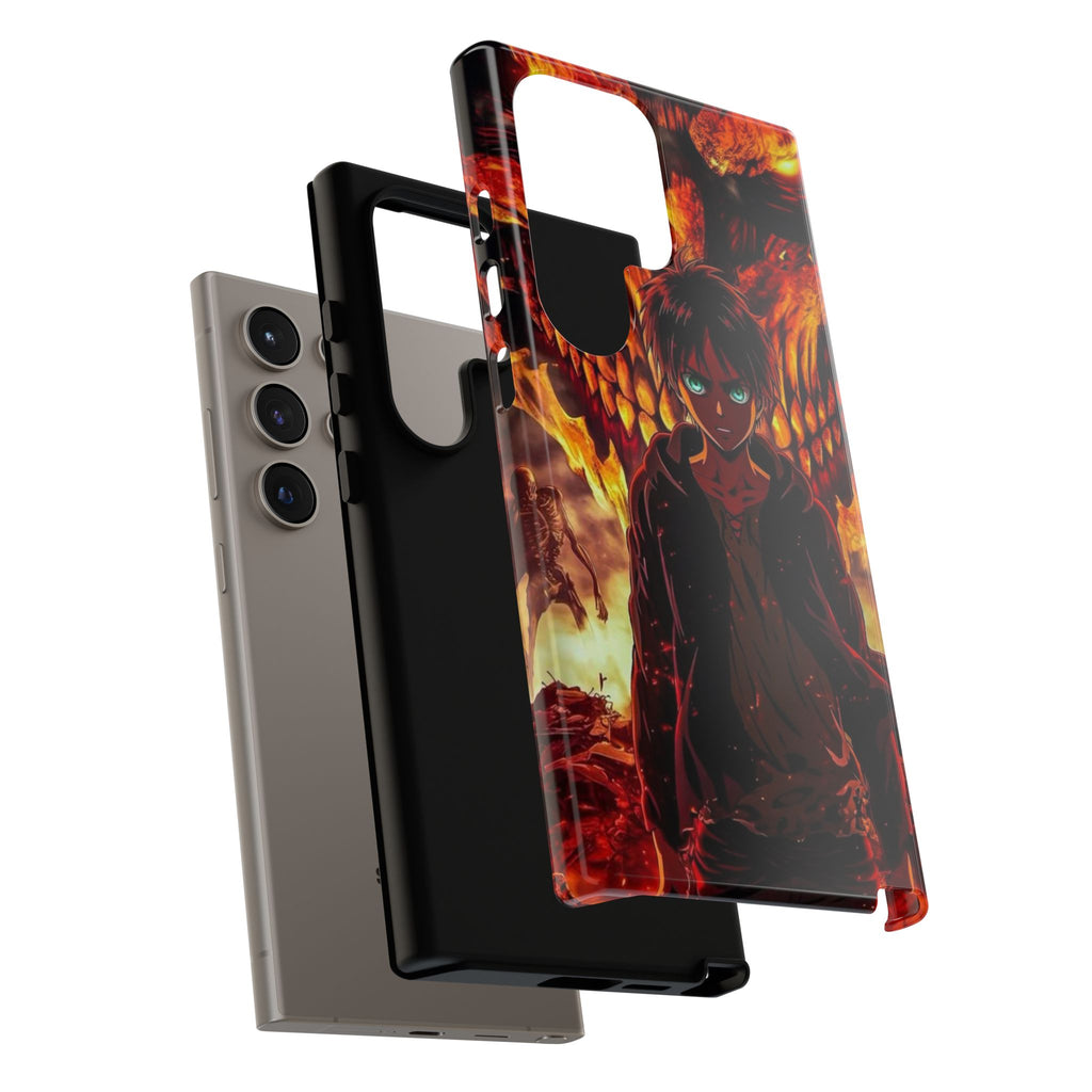 Eren Yeager Phone Case — Tough Cases Anime Protective Cover