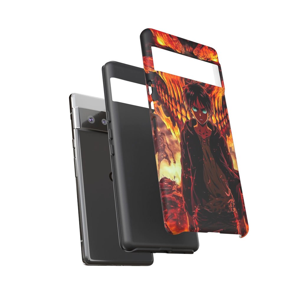 Eren Yeager Phone Case — Tough Cases Anime Protective Cover