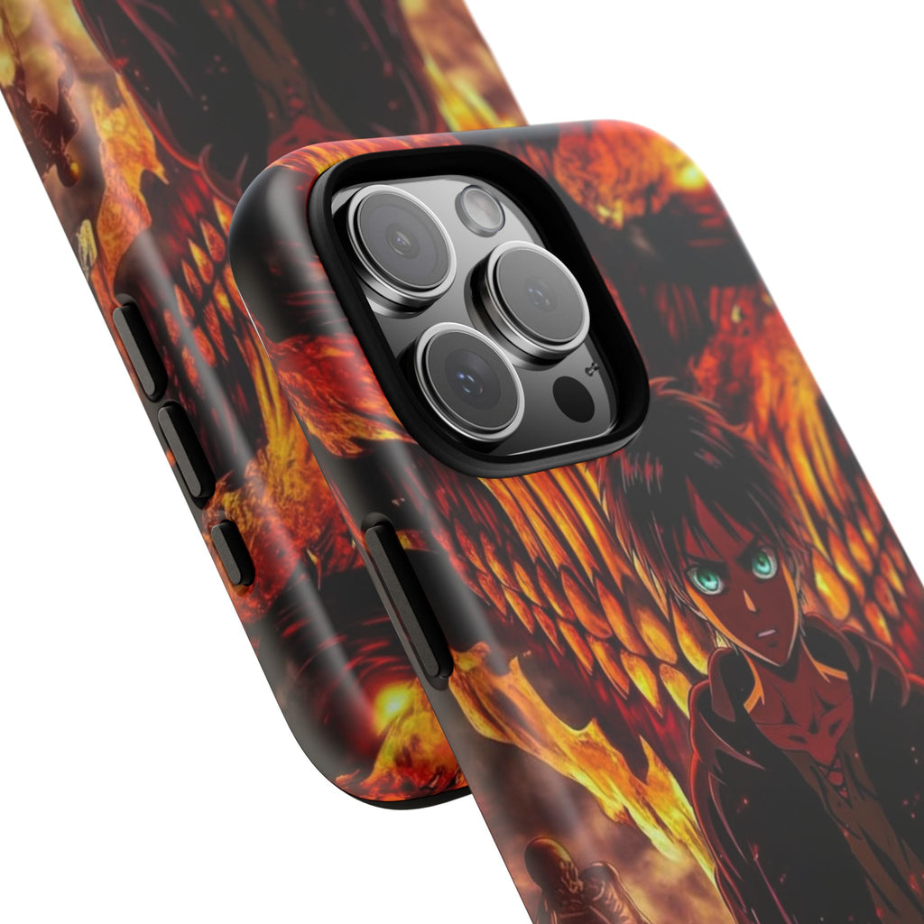 Eren Yeager Phone Case — Tough Cases Anime Protective Cover