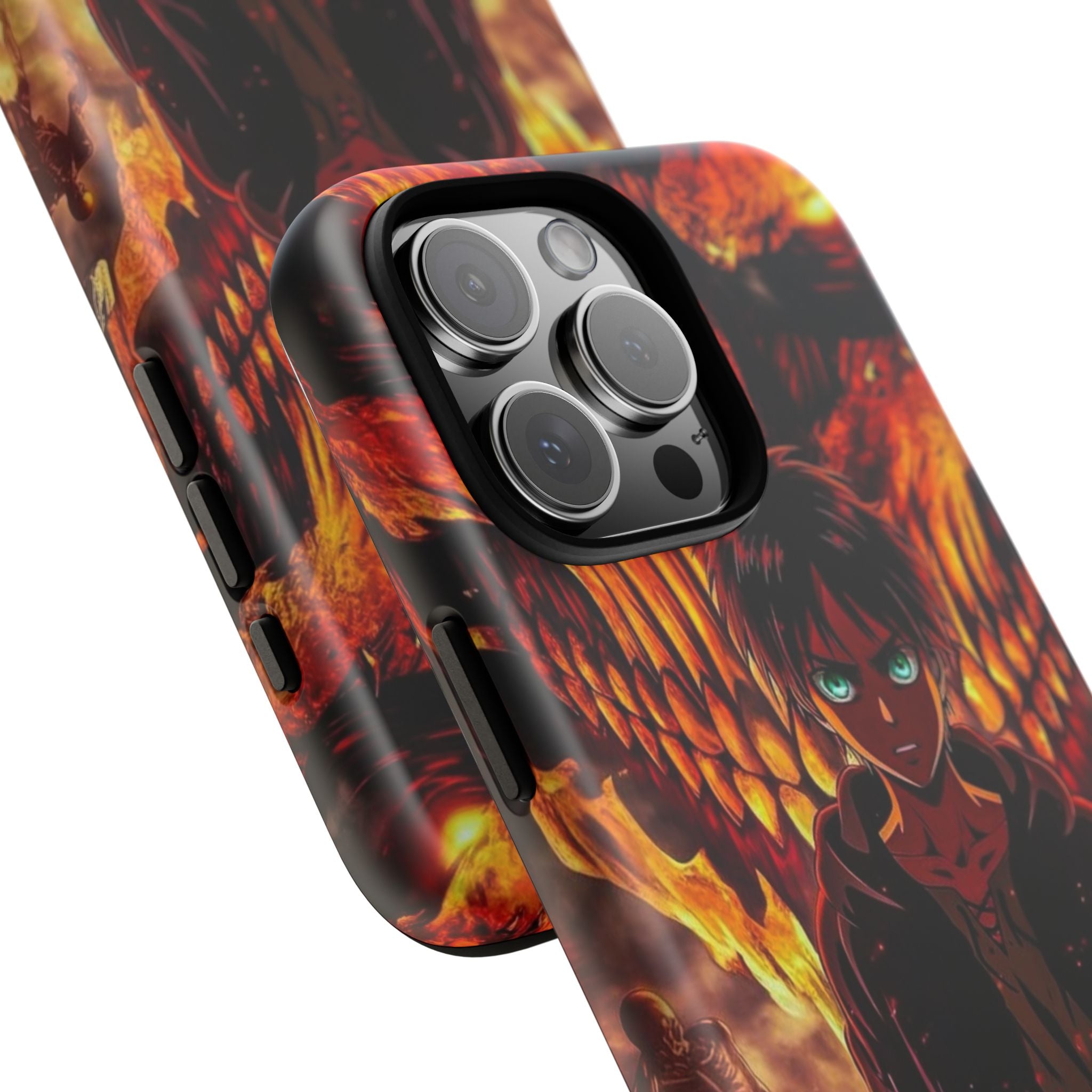 Eren Yeager Phone Case — Tough Cases Anime Protective Cover