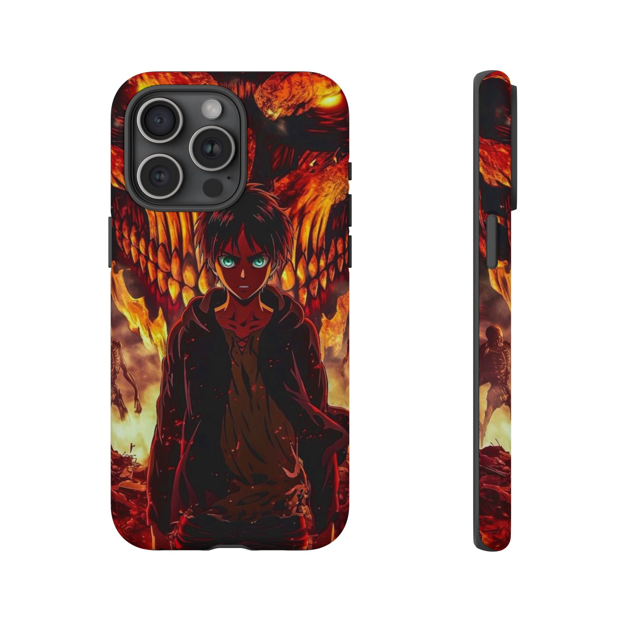 Eren Yeager Phone Case — Tough Cases Anime Protective Cover