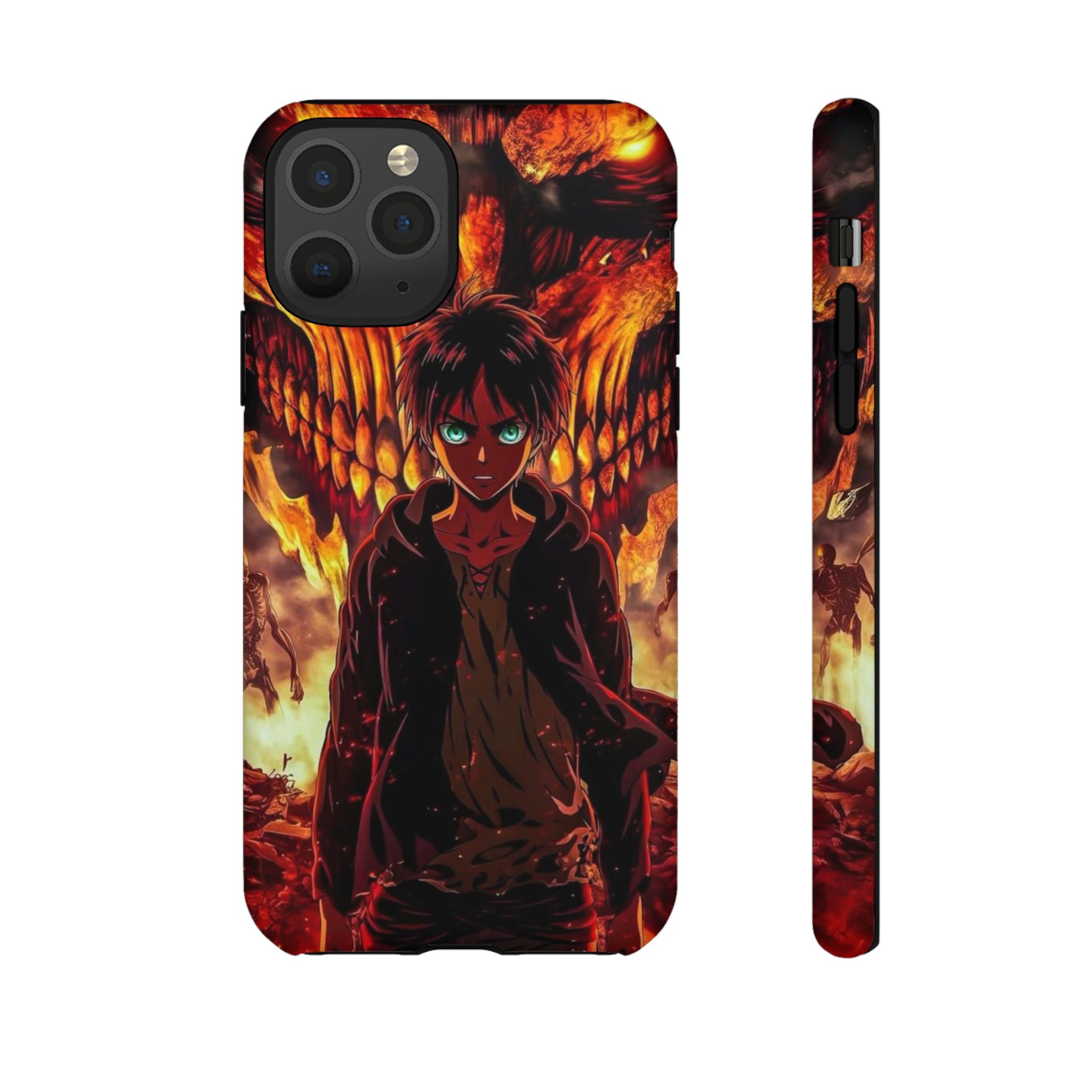 Eren Yeager Phone Case — Tough Cases Anime Protective Cover