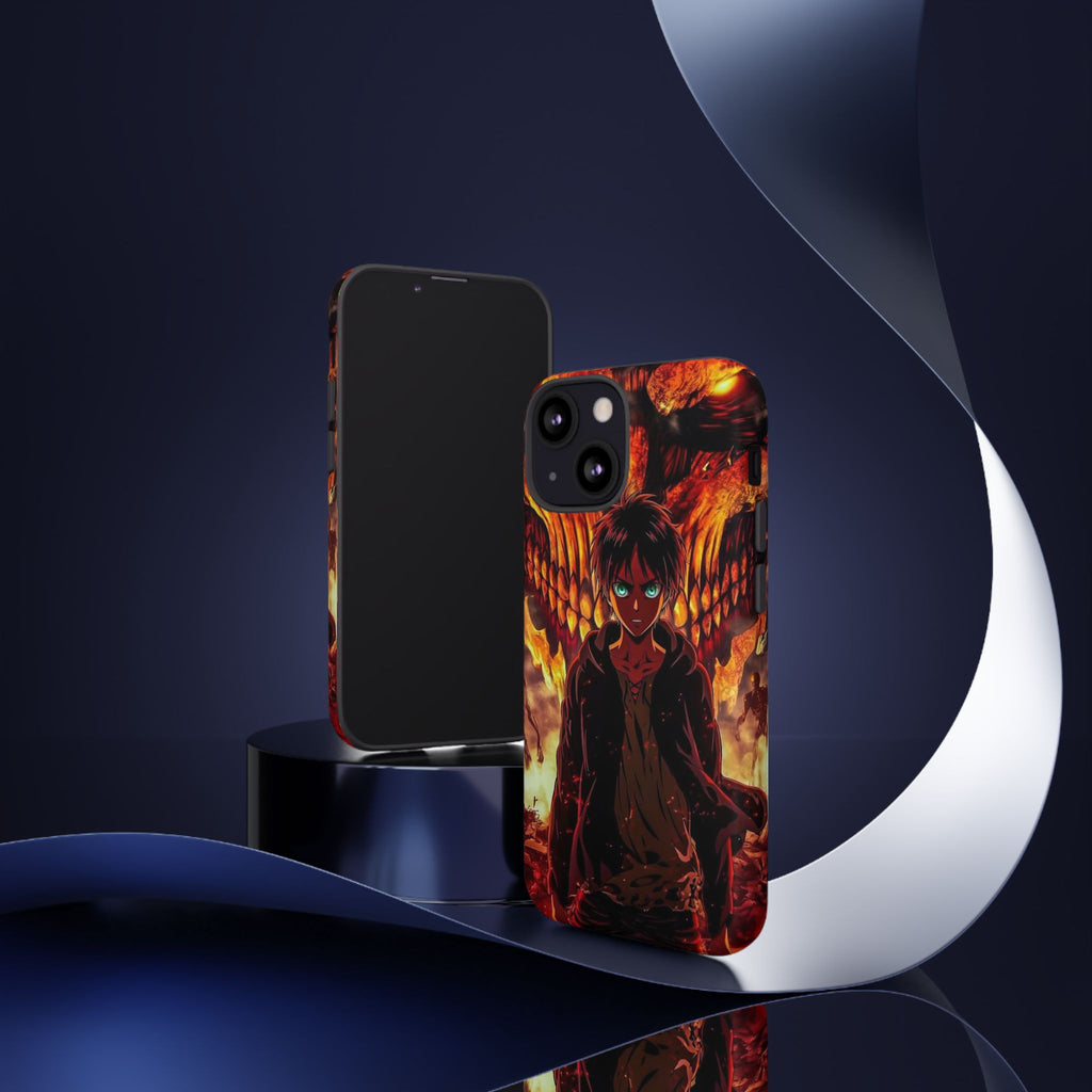 Eren Yeager Phone Case — Tough Cases Anime Protective Cover