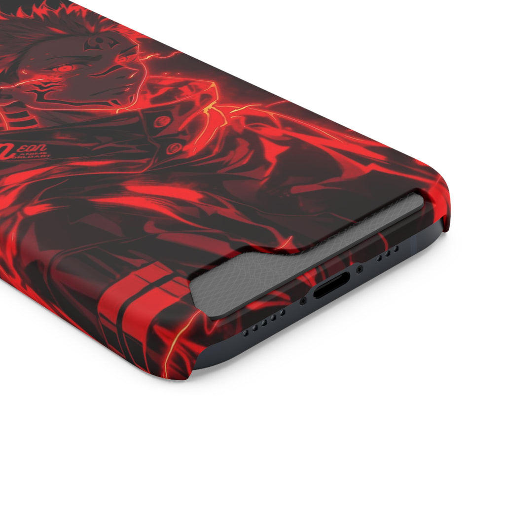 Phone Case With Card Holder Animie style