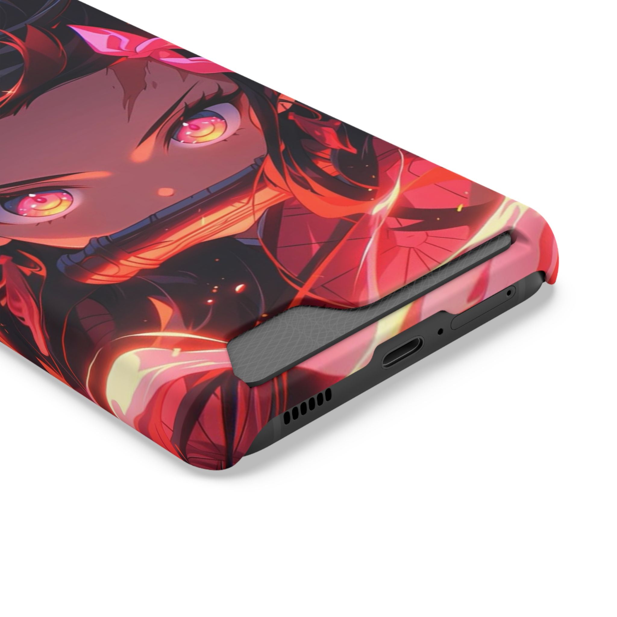 Anime Phone Case with Card Holder