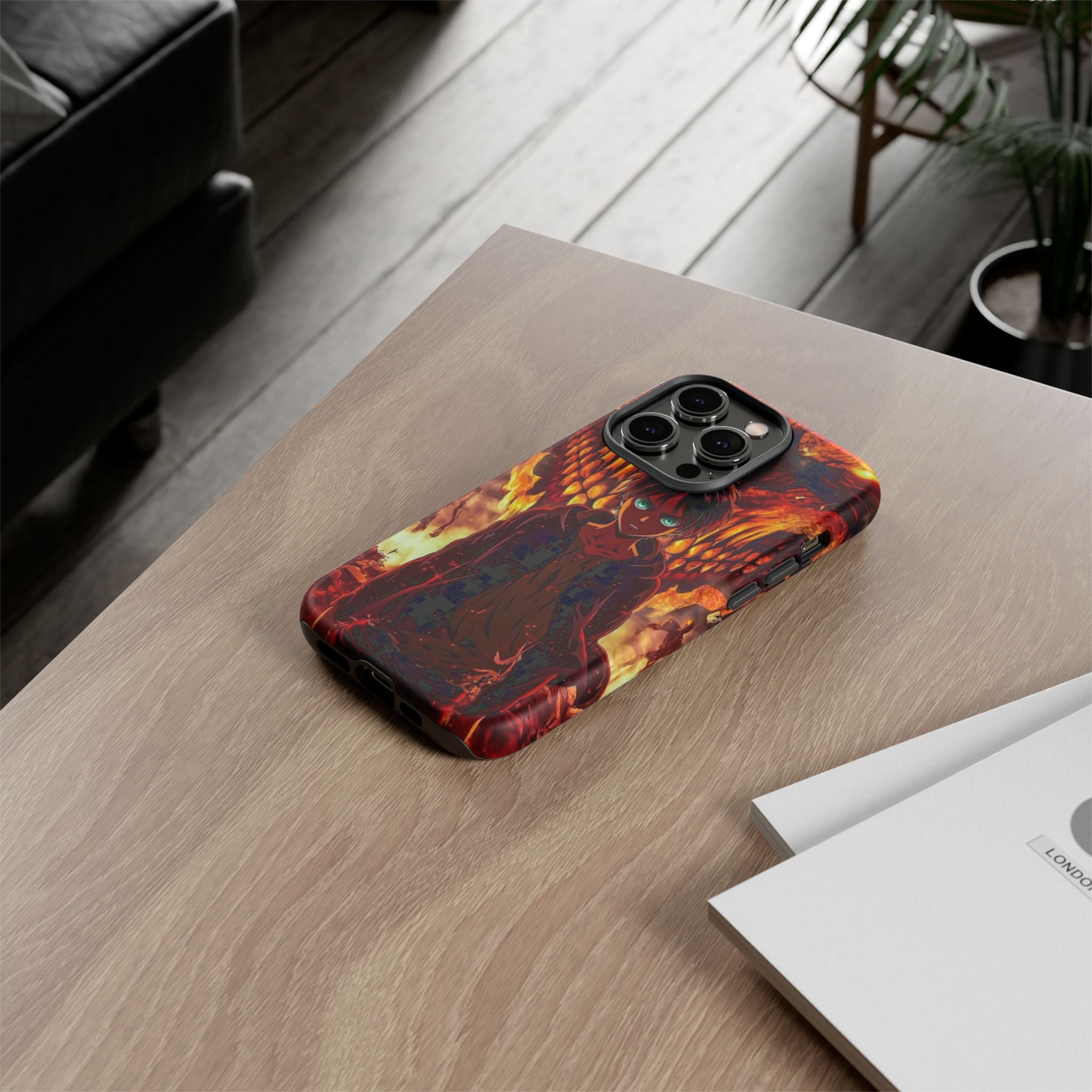 Eren Yeager Phone Case — Tough Cases Anime Protective Cover