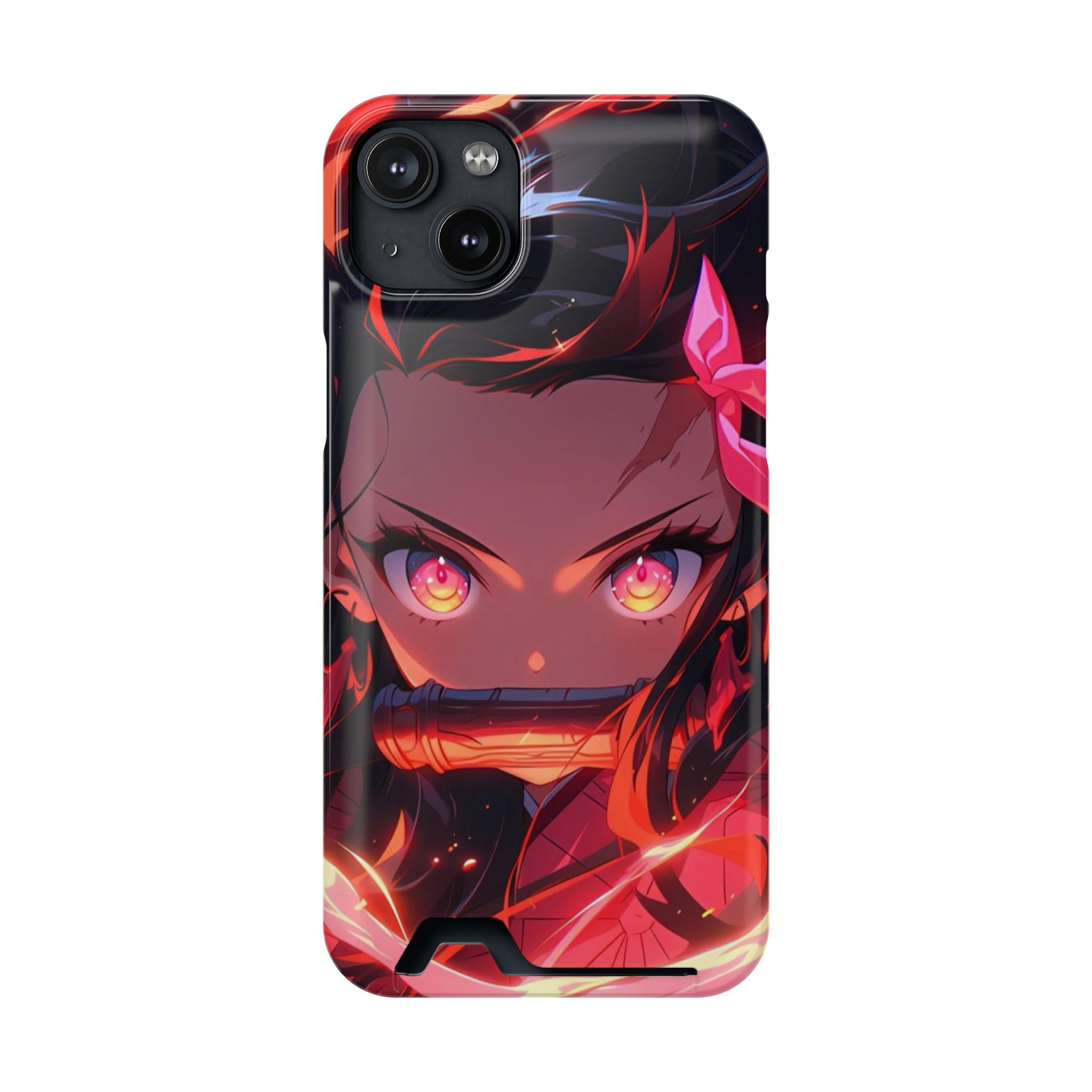 Anime Phone Case with Card Holder