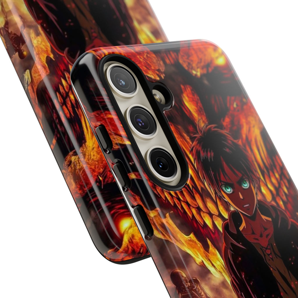 Eren Yeager Phone Case — Tough Cases Anime Protective Cover