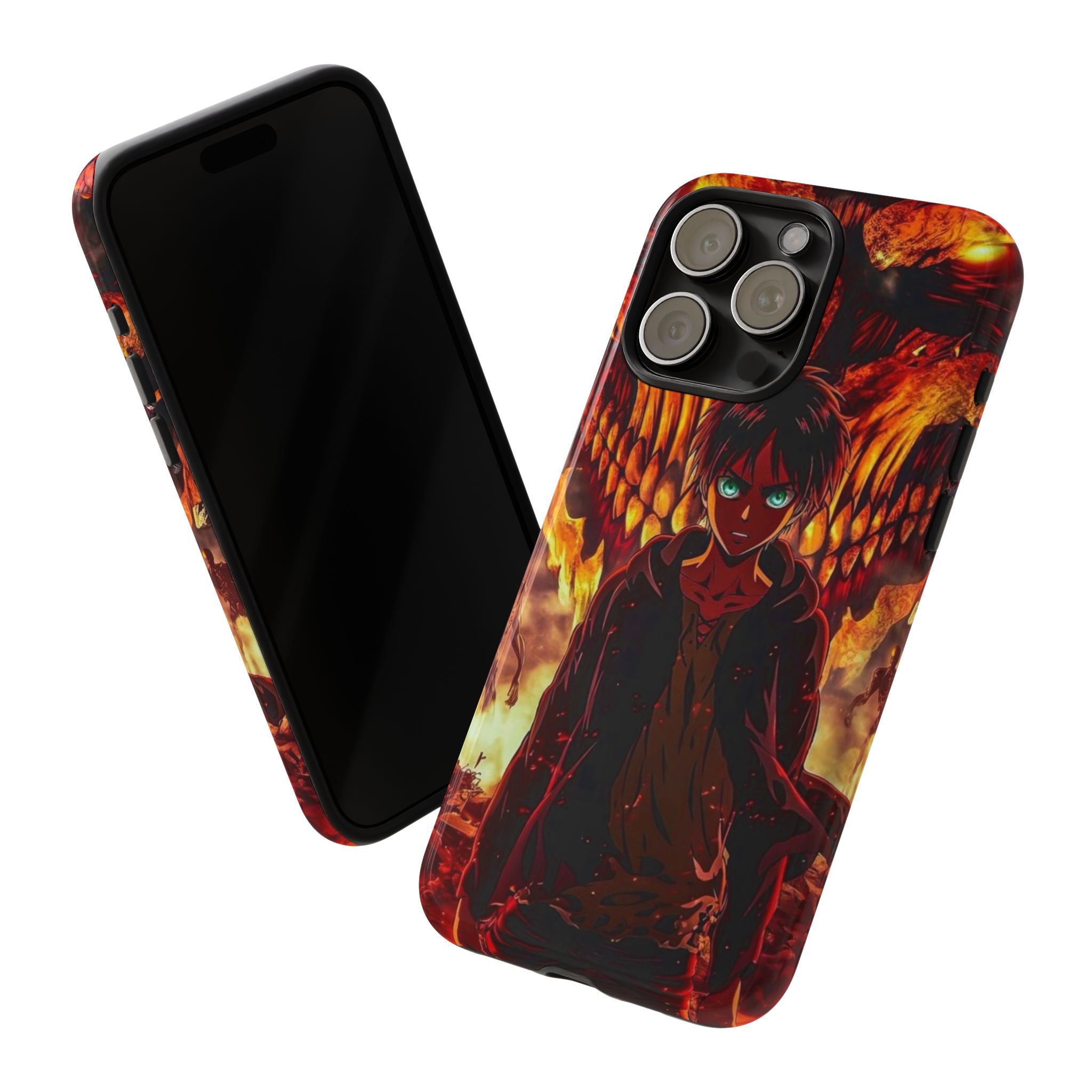 Eren Yeager Phone Case — Tough Cases Anime Protective Cover
