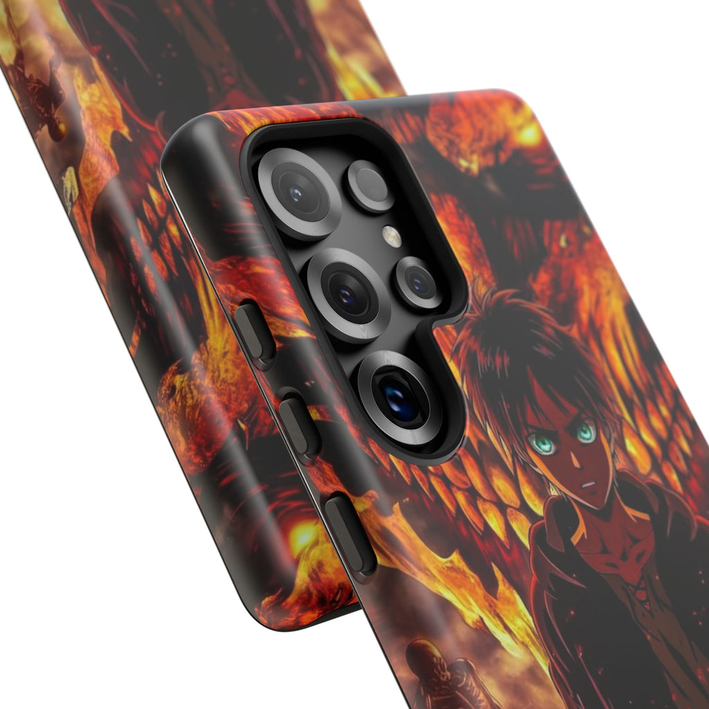 Eren Yeager Phone Case — Tough Cases Anime Protective Cover