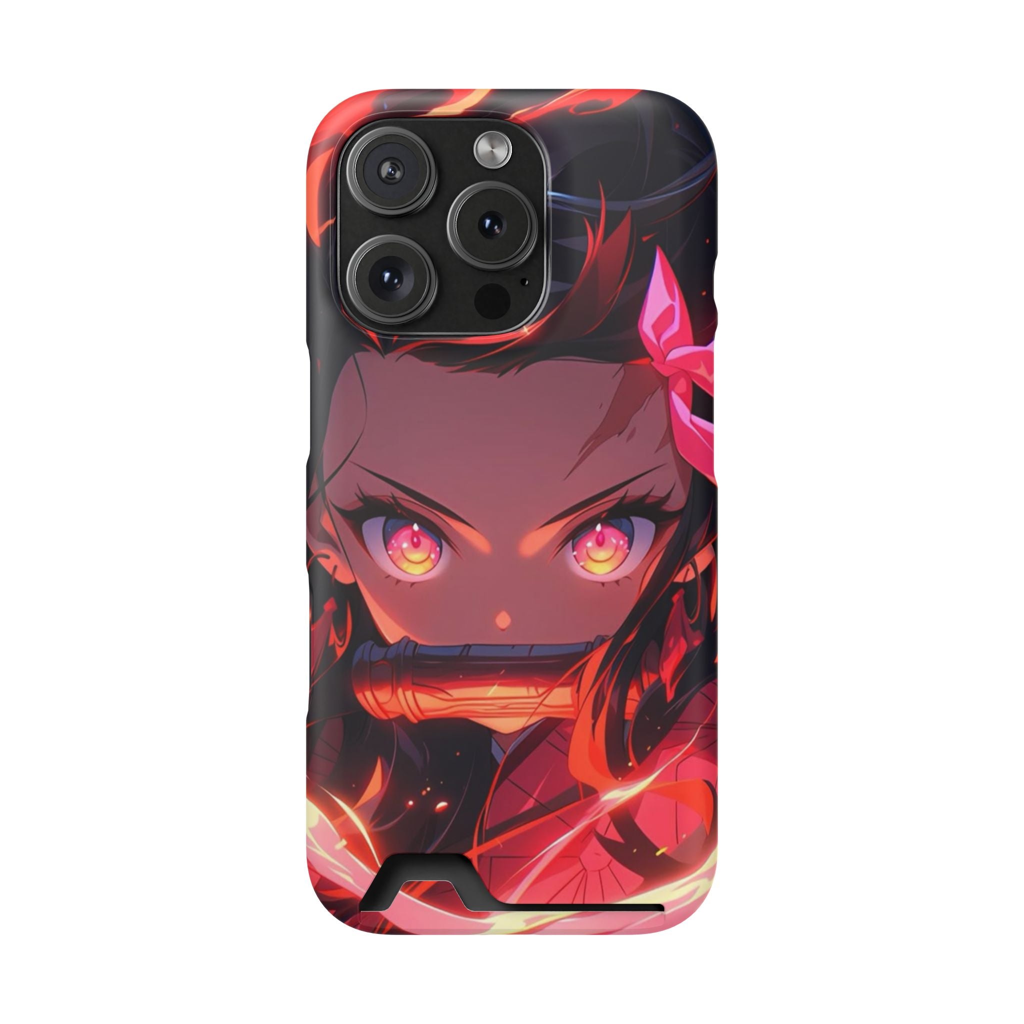 Anime Phone Case with Card Holder