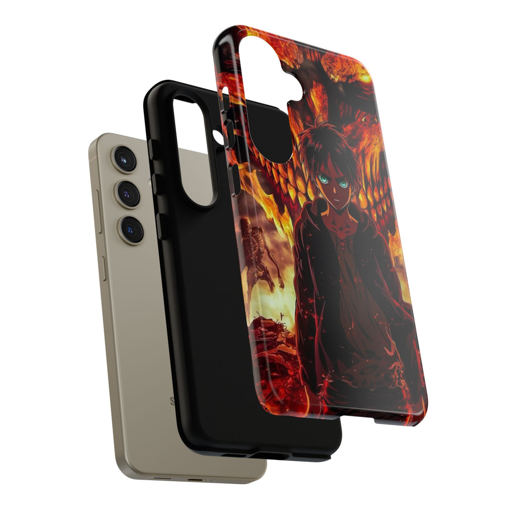 Eren Yeager Phone Case — Tough Cases Anime Protective Cover