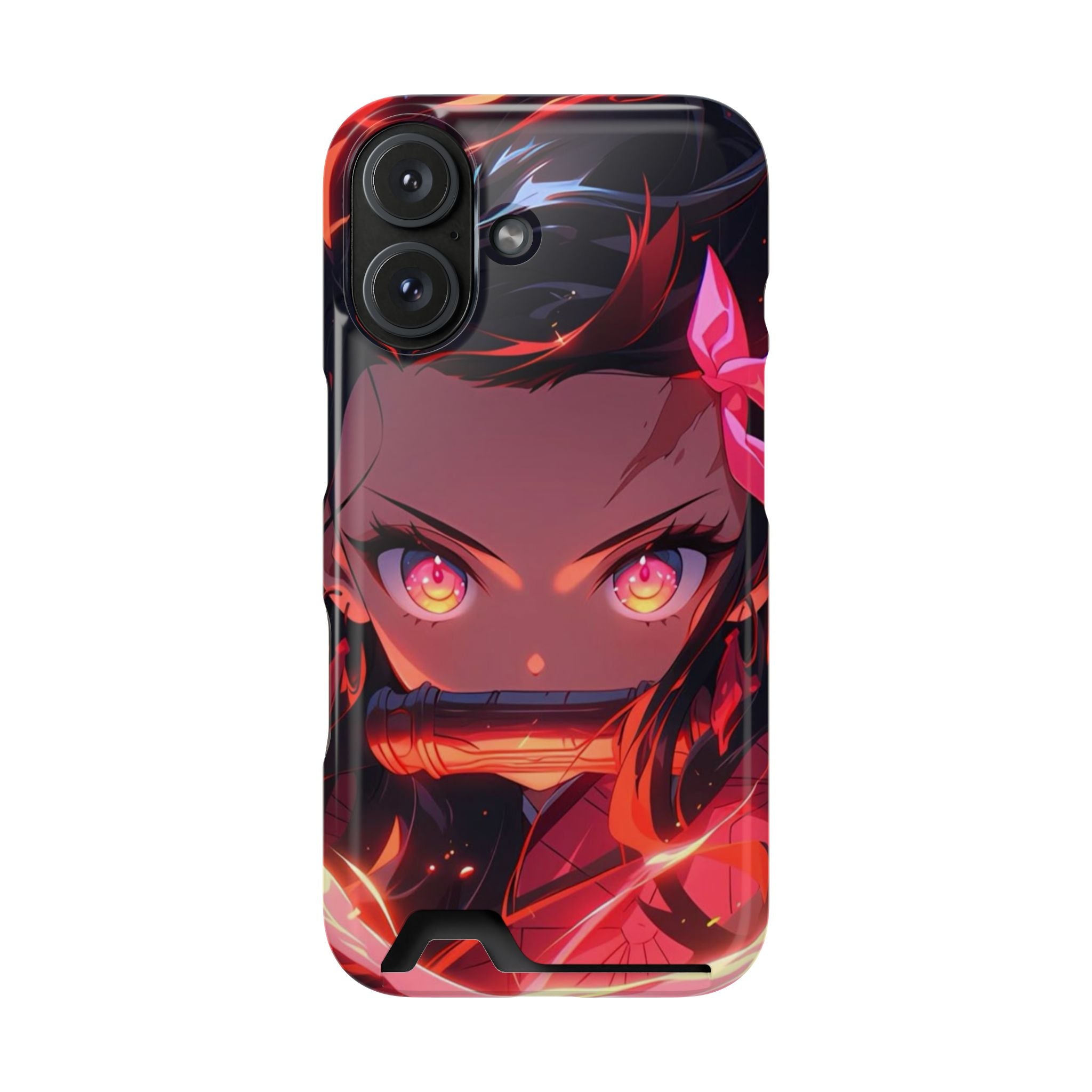 Anime Phone Case with Card Holder