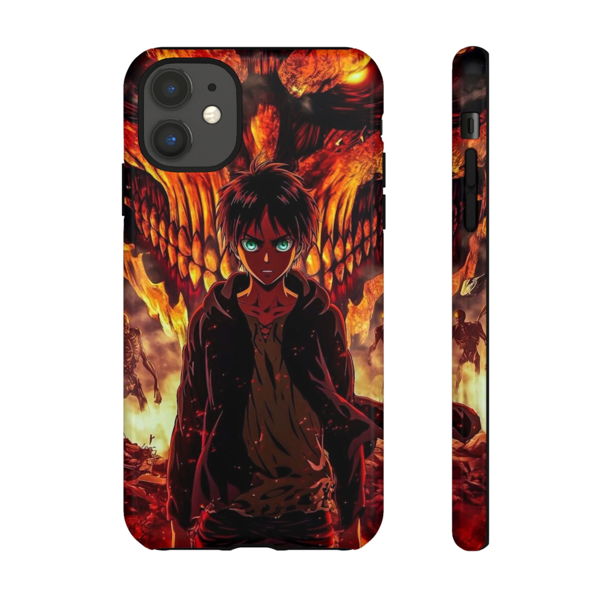 Eren Yeager Phone Case — Tough Cases Anime Protective Cover