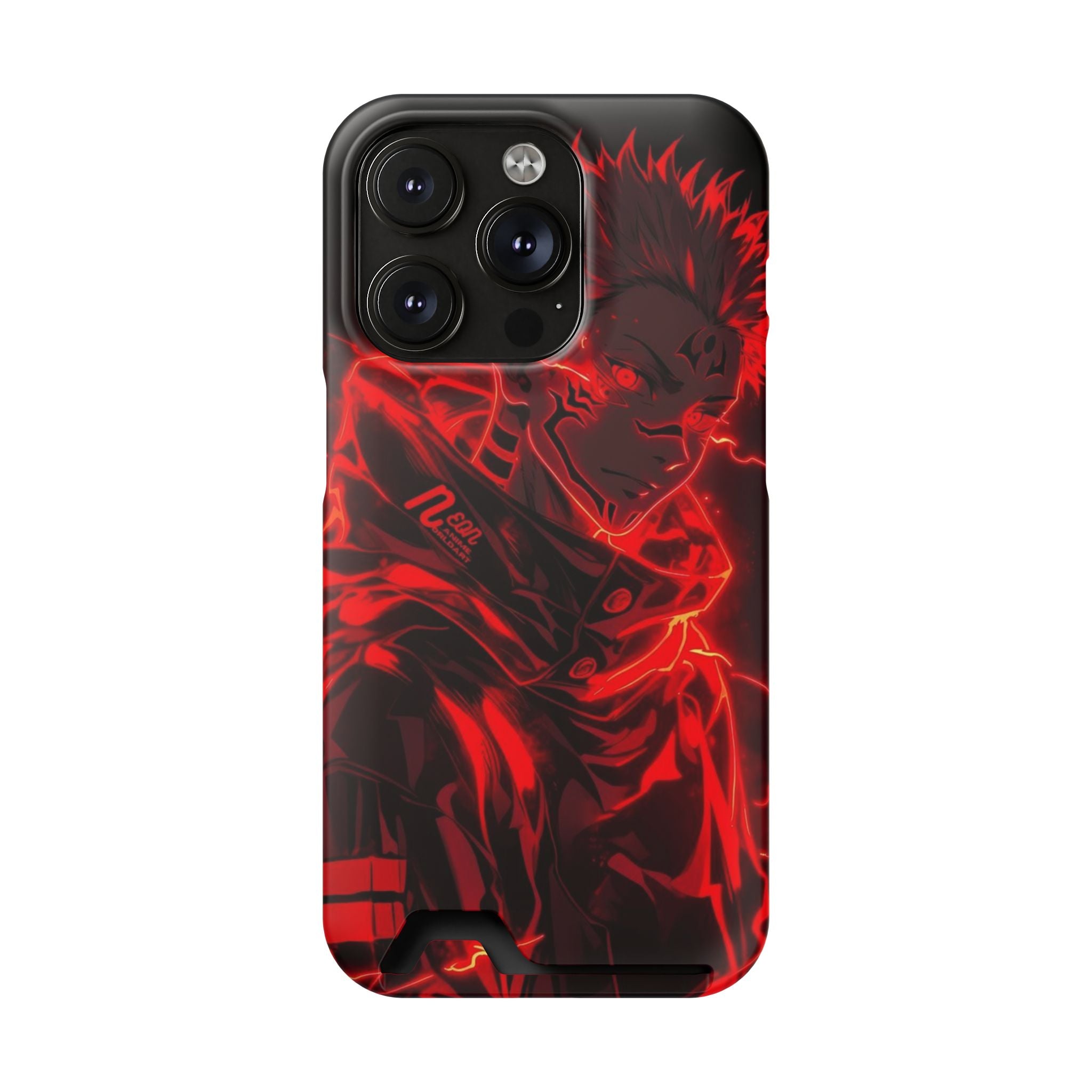 Phone Case With Card Holder Animie style