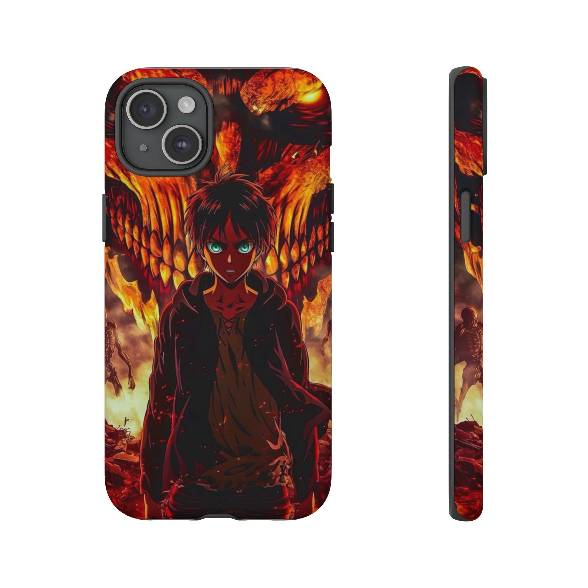 Eren Yeager Phone Case — Tough Cases Anime Protective Cover