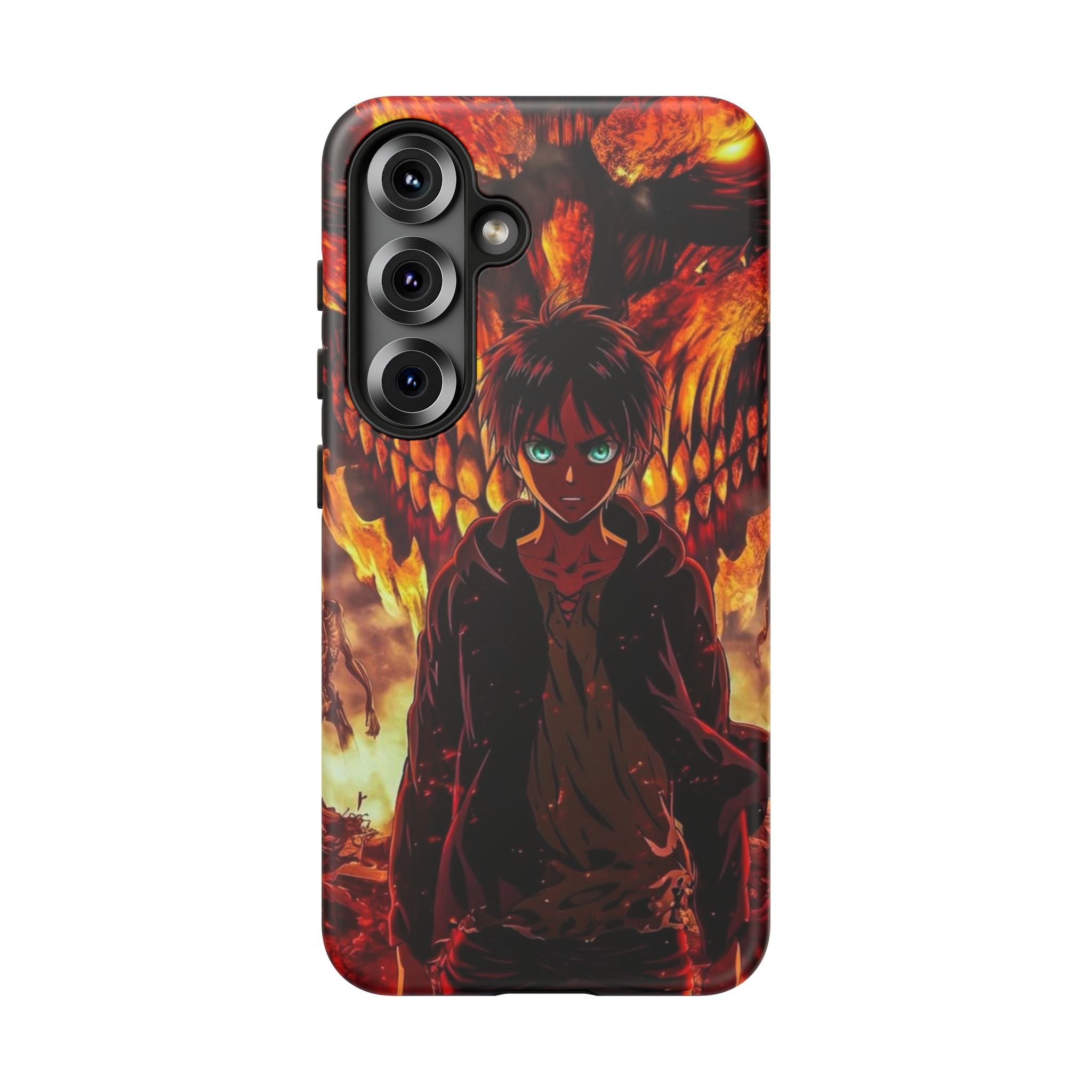 Eren Yeager Phone Case — Tough Cases Anime Protective Cover