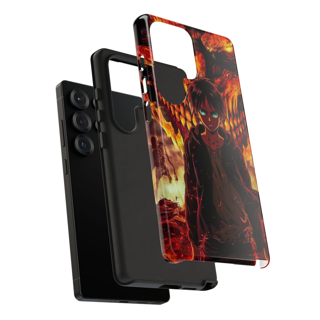 Eren Yeager Phone Case — Tough Cases Anime Protective Cover