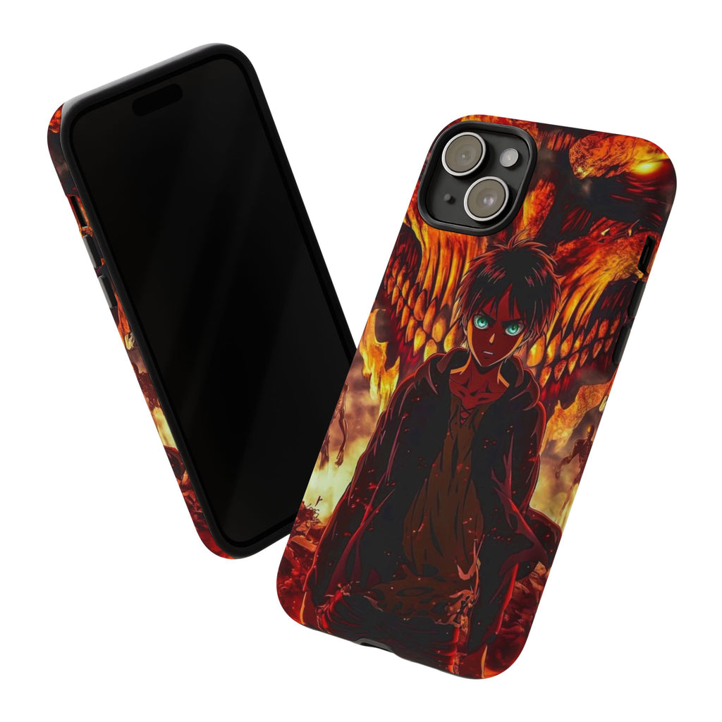 Eren Yeager Phone Case — Tough Cases Anime Protective Cover