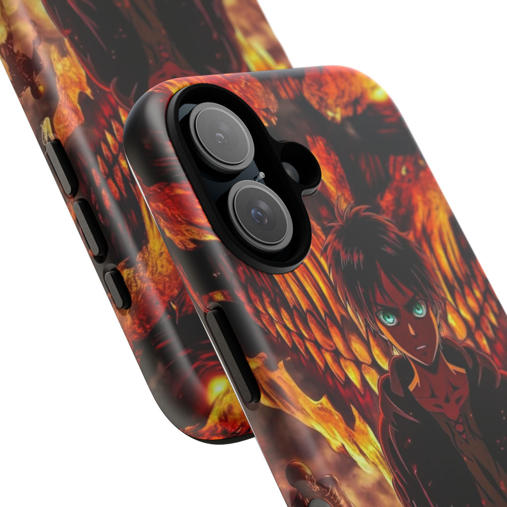 Eren Yeager Phone Case — Tough Cases Anime Protective Cover