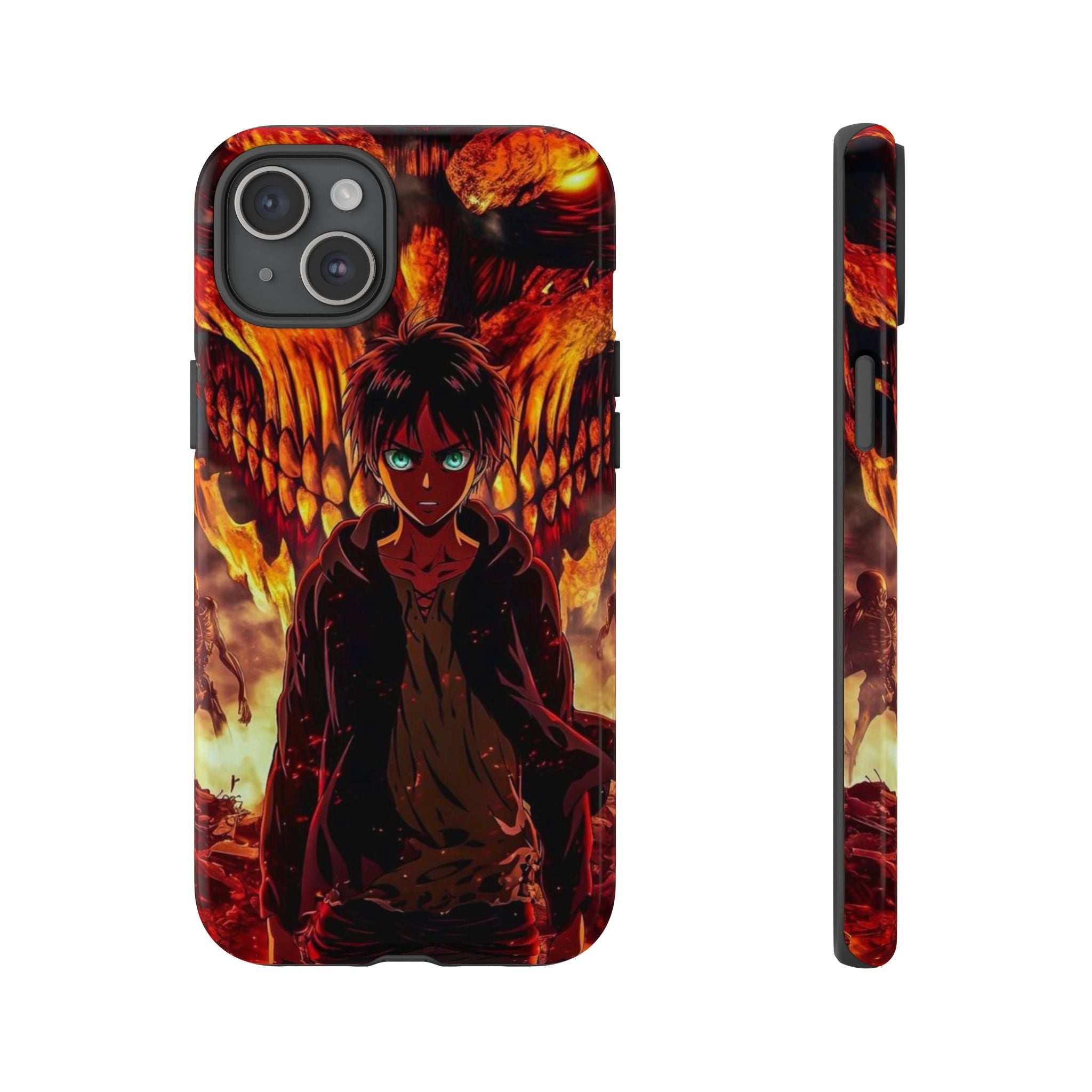 Eren Yeager Phone Case — Tough Cases Anime Protective Cover