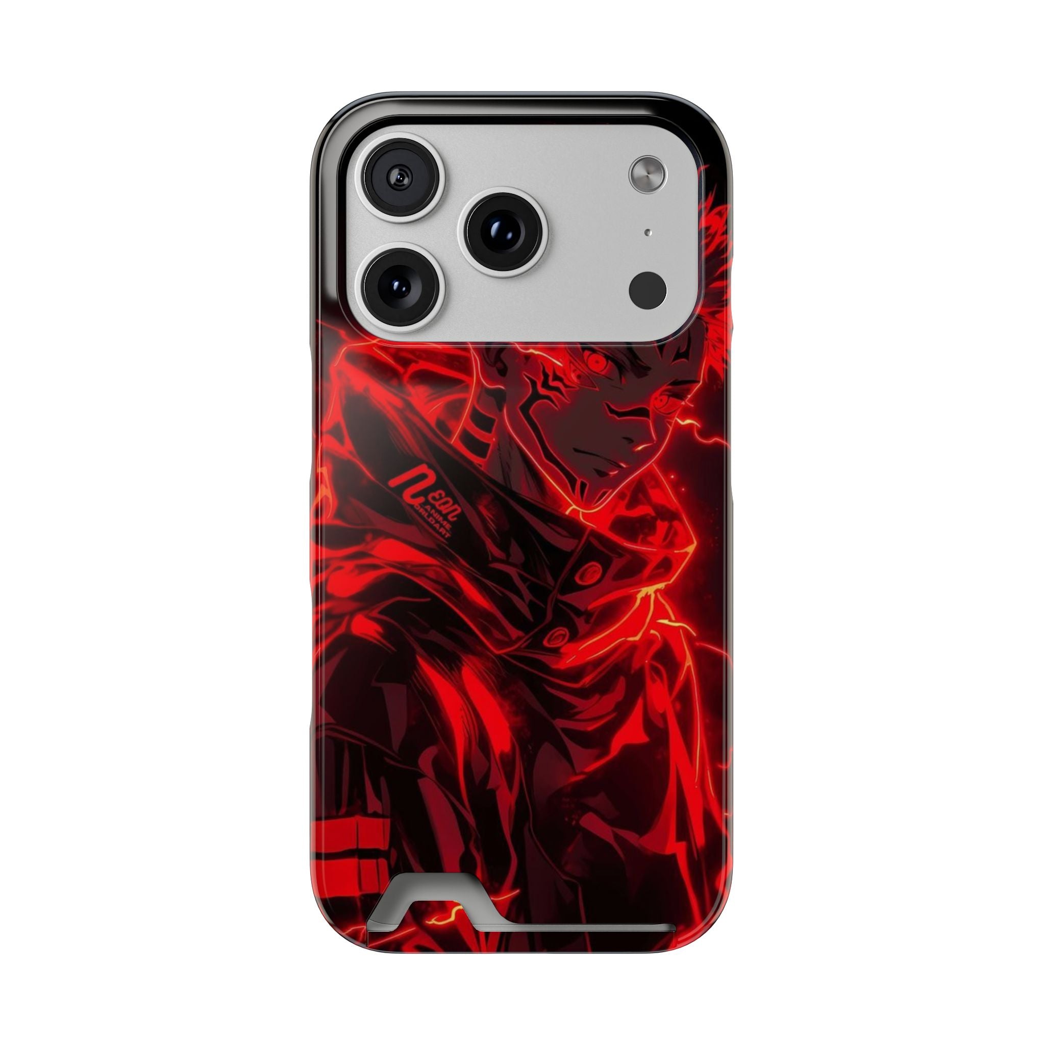 Phone Case With Card Holder Animie style