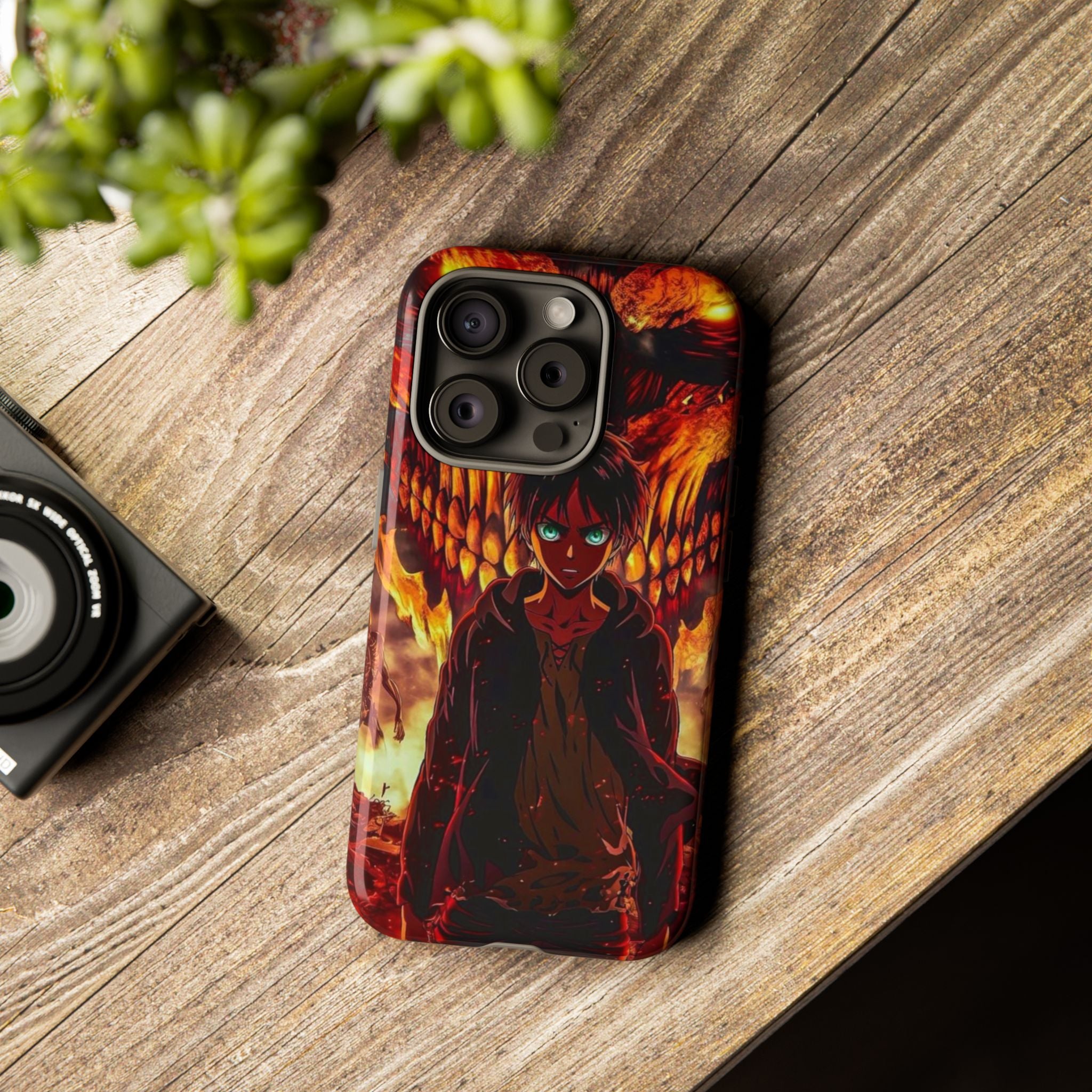 Eren Yeager Phone Case — Tough Cases Anime Protective Cover