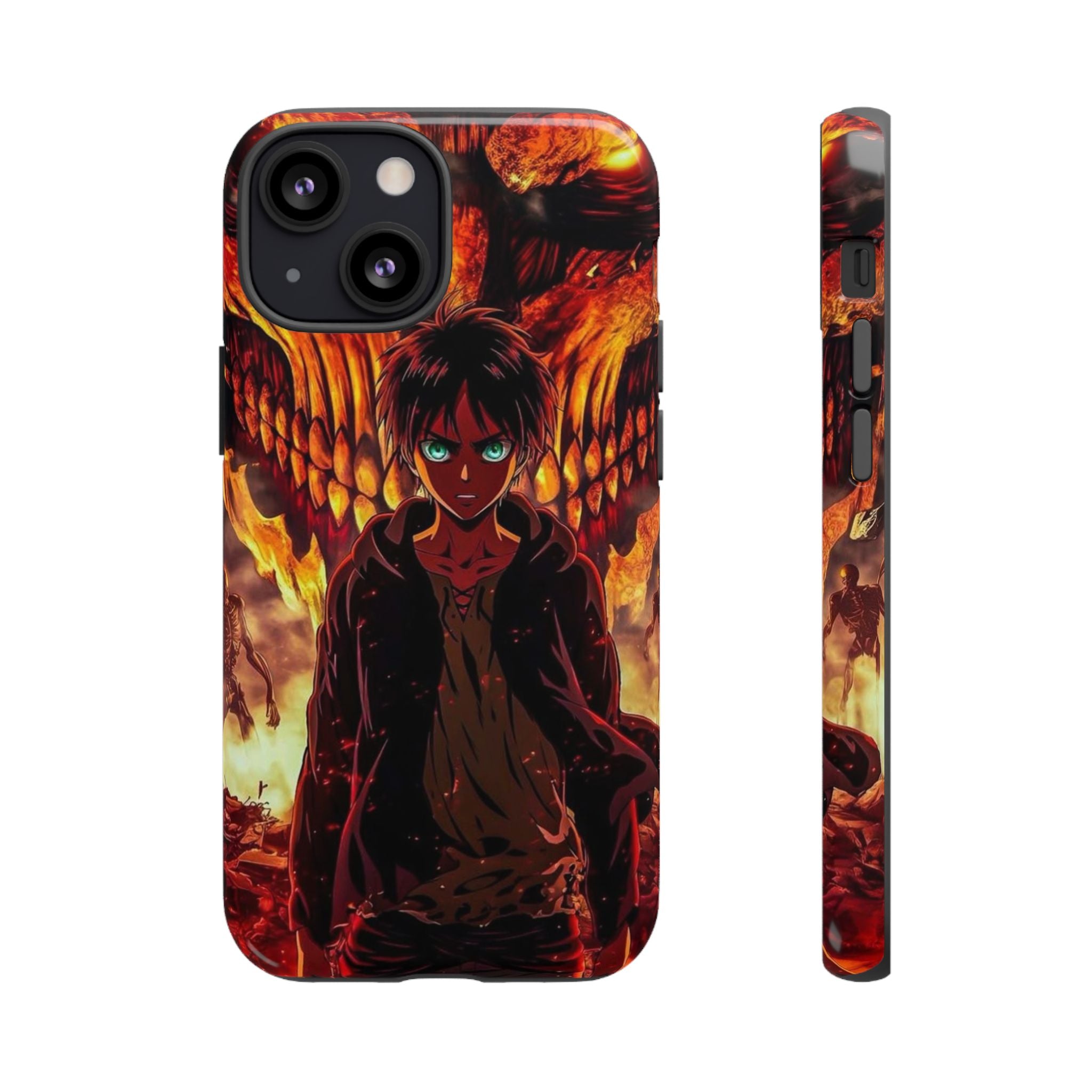 Eren Yeager Phone Case — Tough Cases Anime Protective Cover