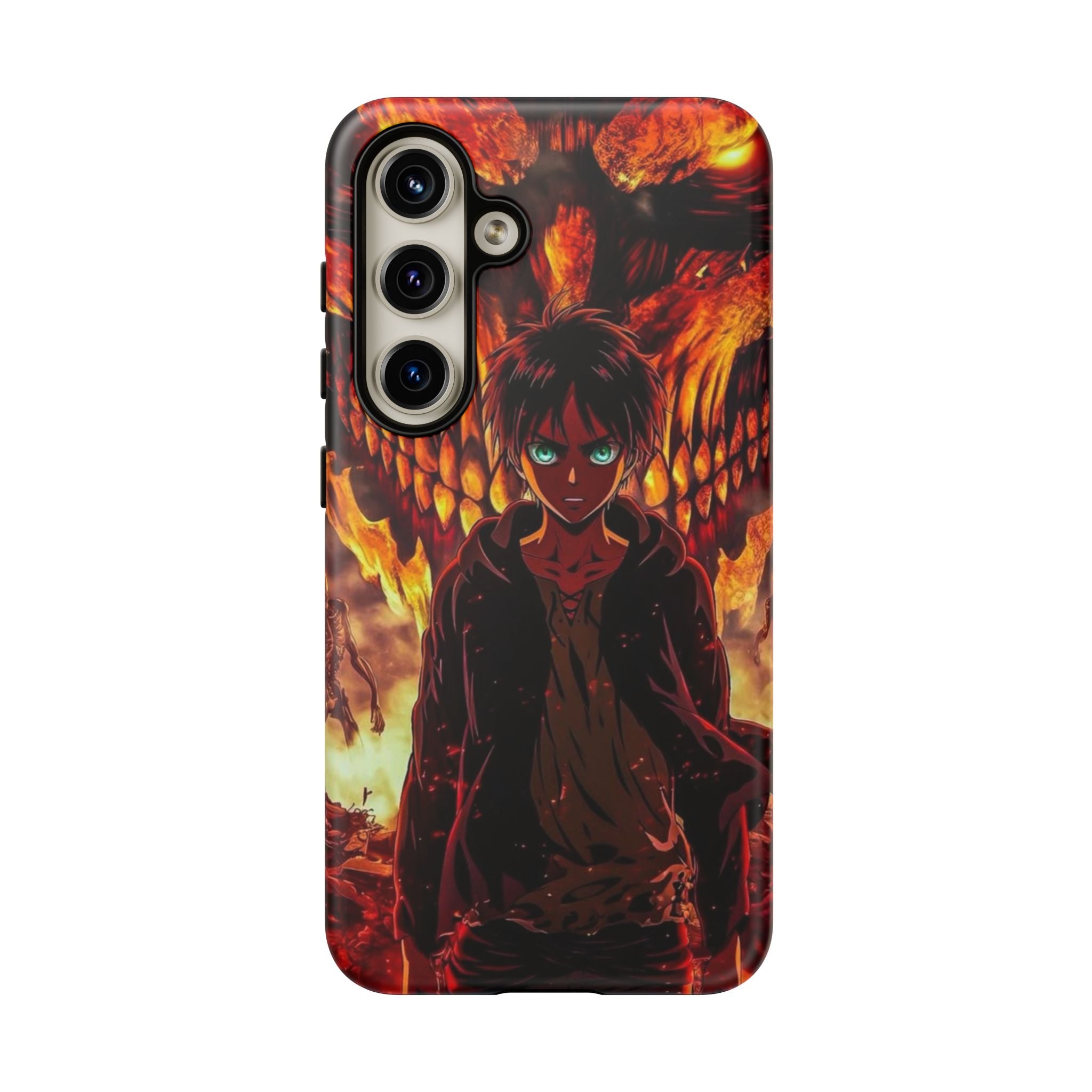 Eren Yeager Phone Case — Tough Cases Anime Protective Cover